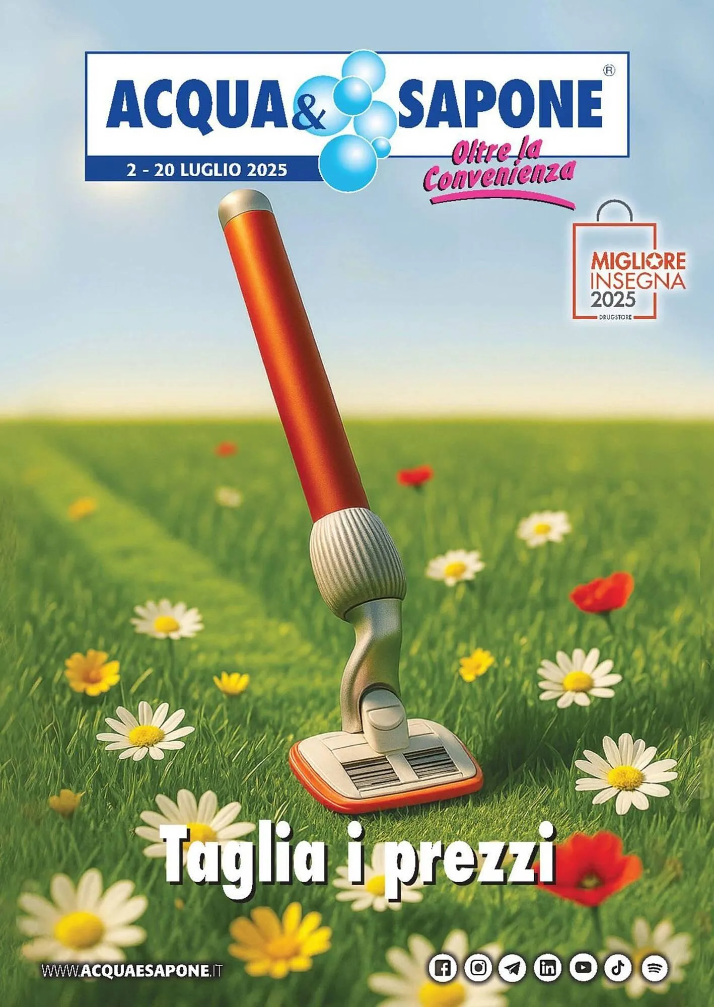 Volantino Acqua & Sapone da 2 luglio a 20 luglio di 2025 - Pagina del volantino 1