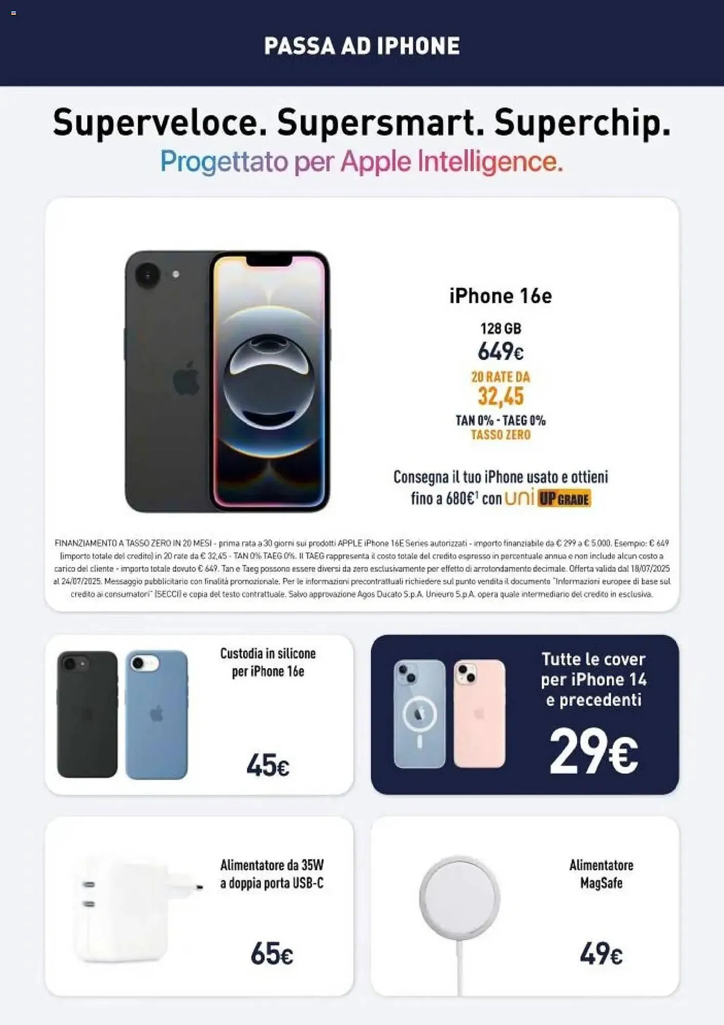 Volantino Unieuro da 19 luglio a 24 luglio di 2025 - Pagina del volantino 7