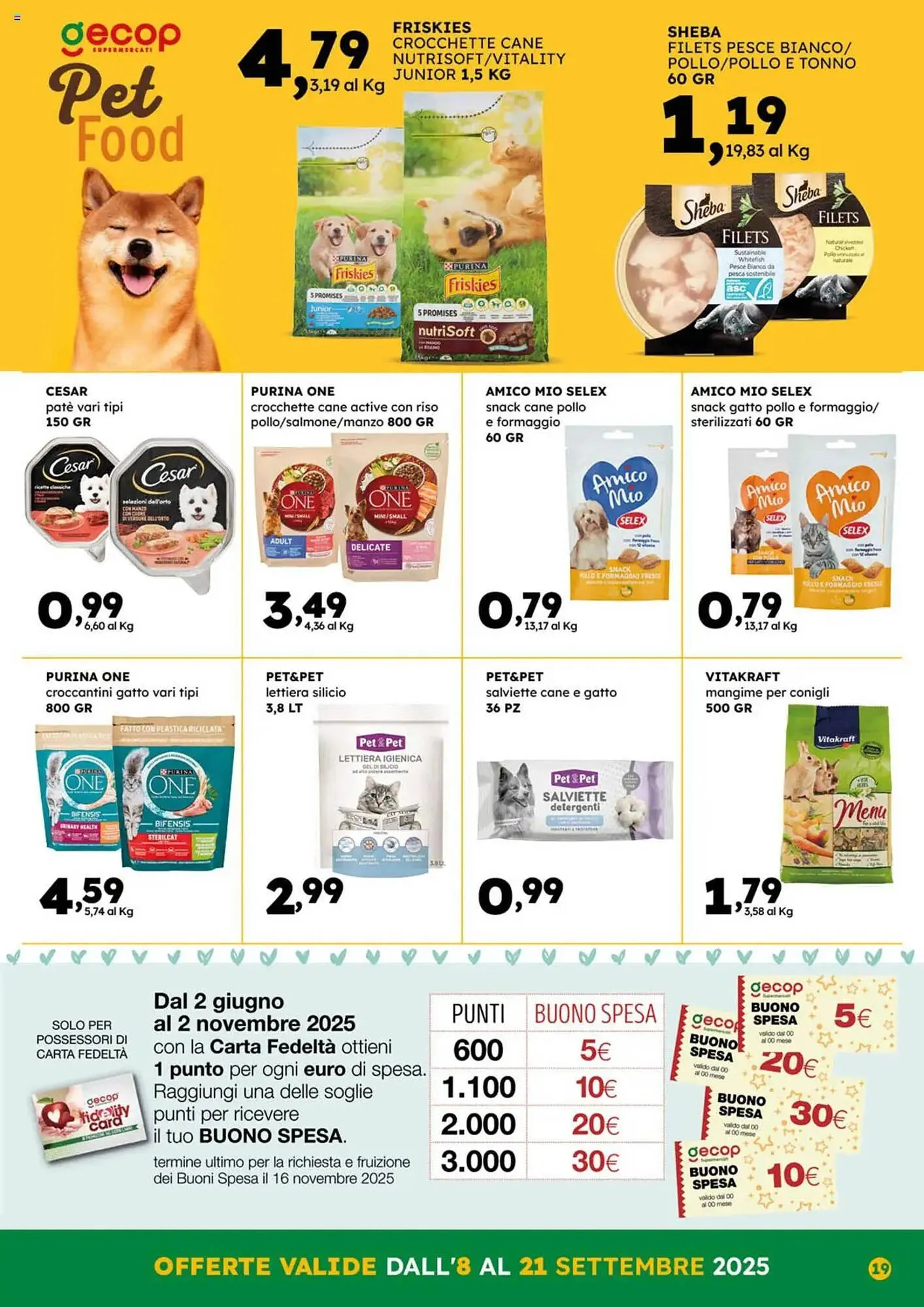 Volantino Gecop da 8 settembre a 21 settembre di 2025 - Pagina del volantino 19