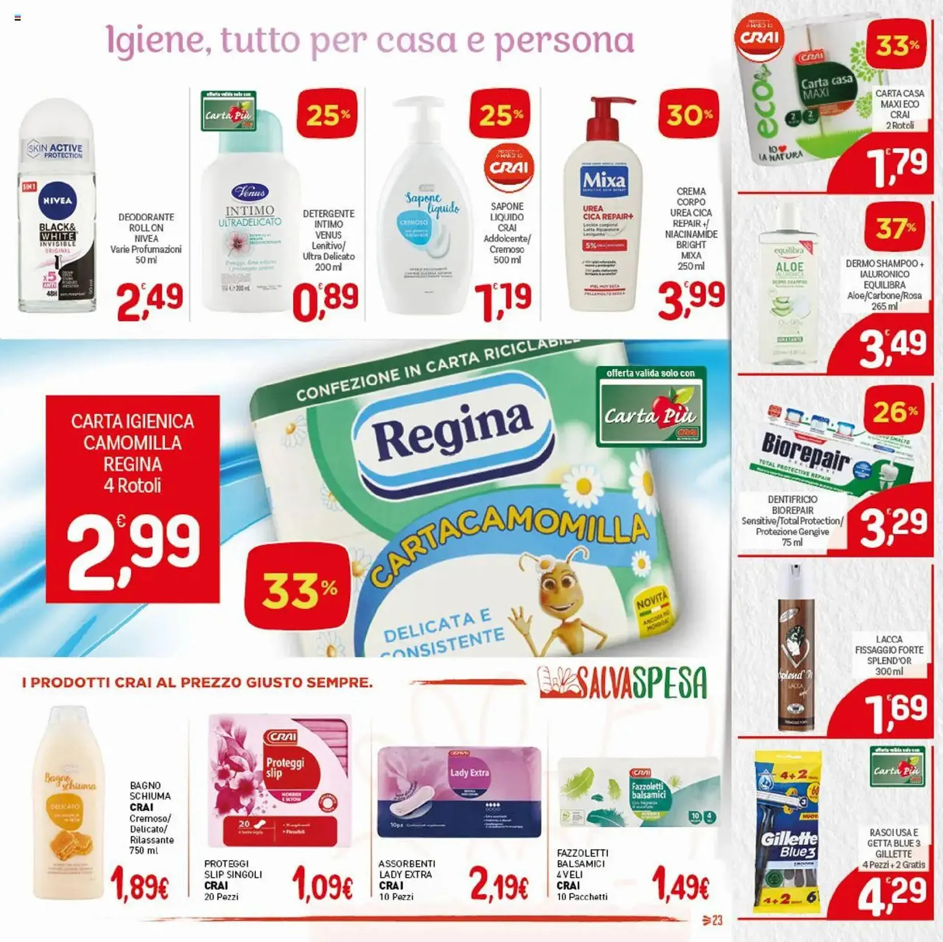 Volantino Crai da 2 ottobre a 15 ottobre di 2025 - Pagina del volantino 23