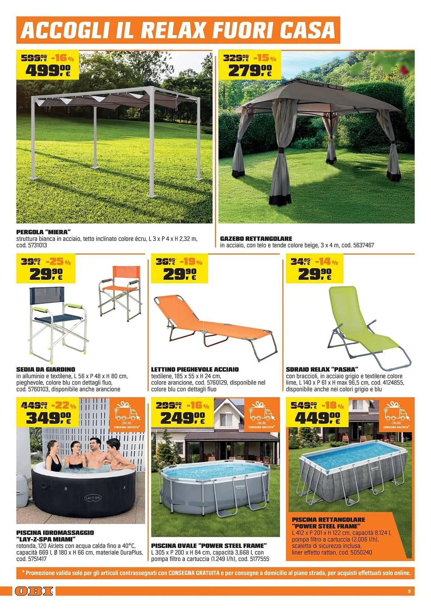 Volantino OBI da 12 giugno a 29 giugno di 2025 - Pagina del volantino 9