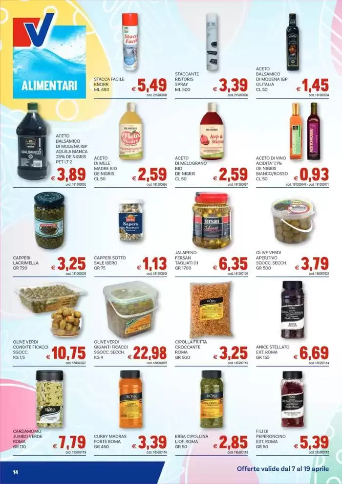 Buona Pasqua da 7 aprile a 19 aprile di 2025 - Pagina del volantino 14