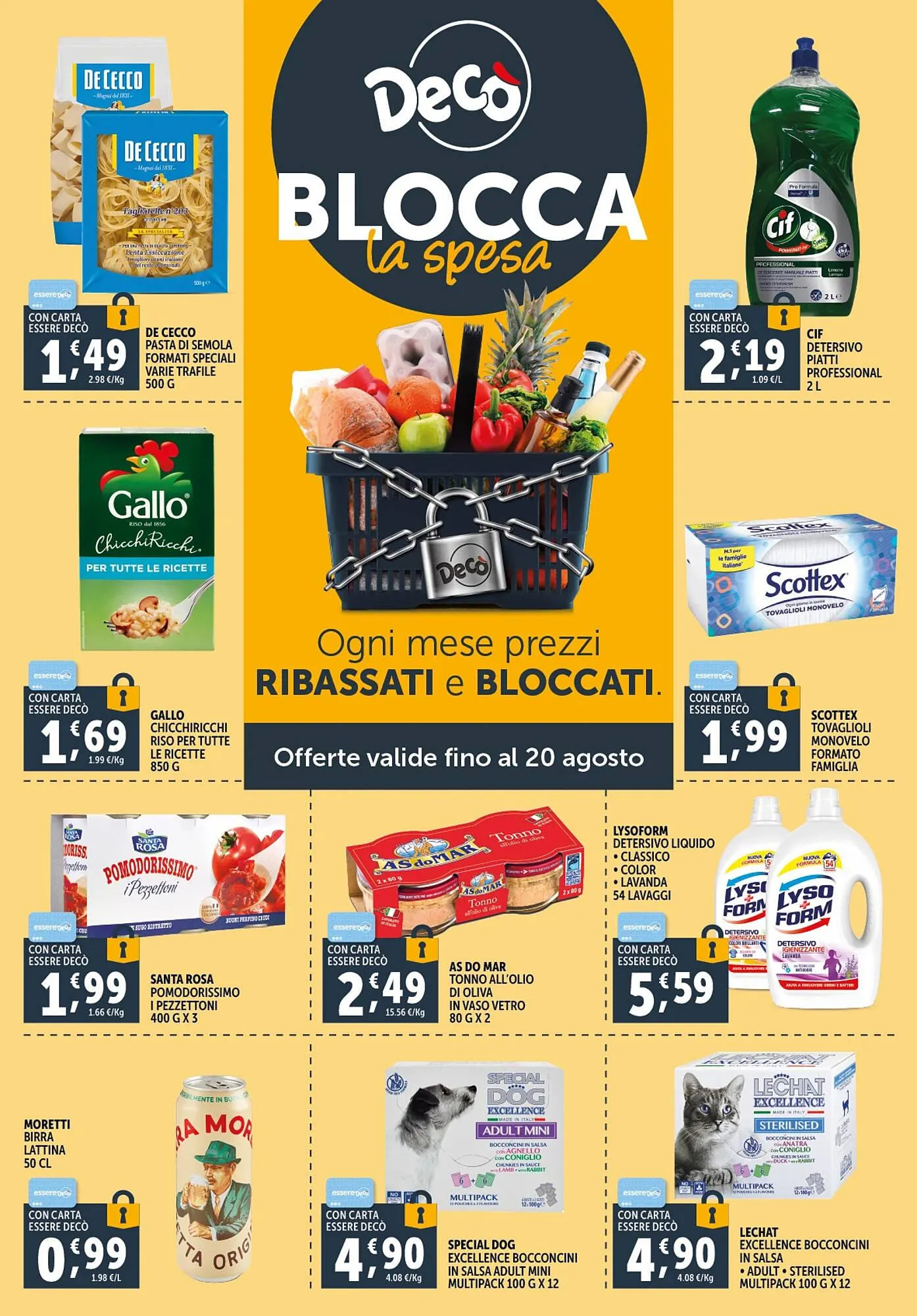 Volantino Deco Market da 29 luglio a 7 agosto di 2025 - Pagina del volantino 18