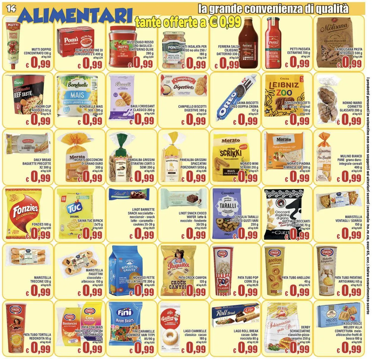 Top Supermercati Volantino attuale da 9 ottobre a 23 ottobre di 2025 - Pagina del volantino 14