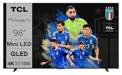 Dimensioni schermo (pollici) 98 - Smart Tv - Risoluzione 4K