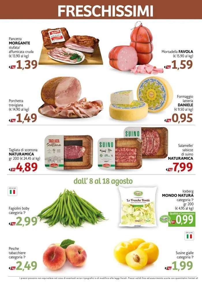 Super offerte da 8 agosto a 28 agosto di 2024 - Pagina del volantino 2