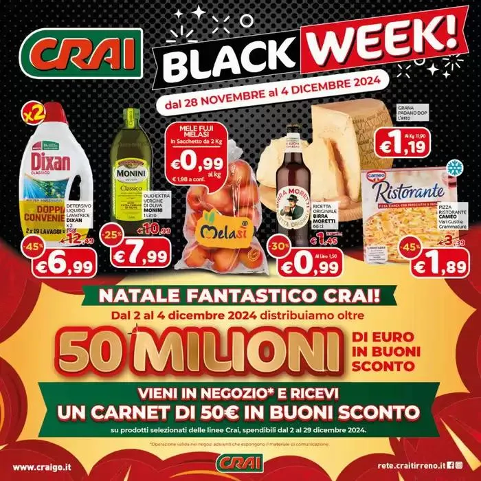 Black week da 28 novembre a 4 dicembre di 2024 - Pagina del volantino 1
