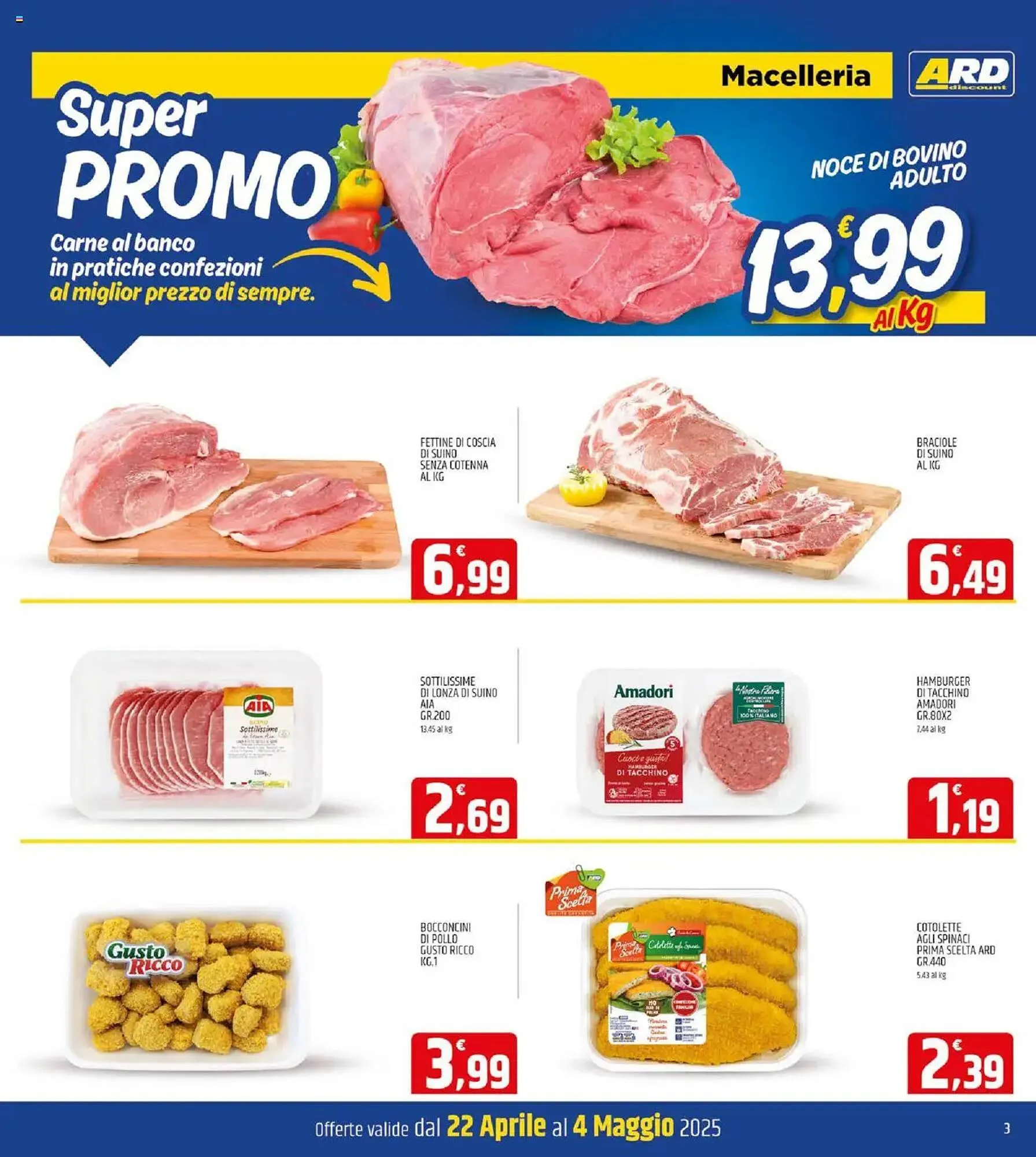 Volantino Ard Discount da 22 aprile a 4 maggio di 2025 - Pagina del volantino 3