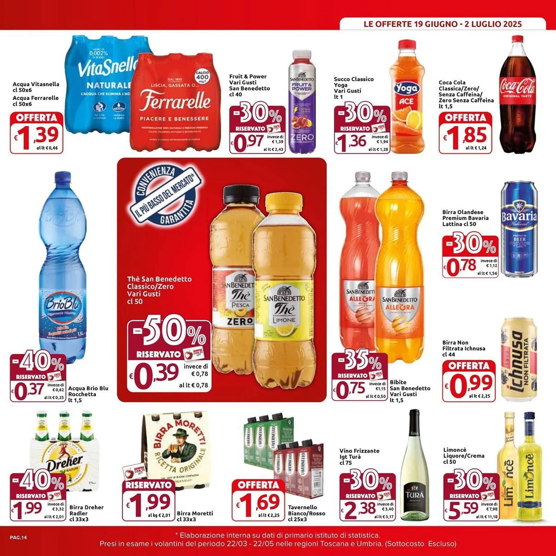 Volantino Carrefour Market da 19 giugno a 2 luglio di 2025 - Pagina del volantino 14