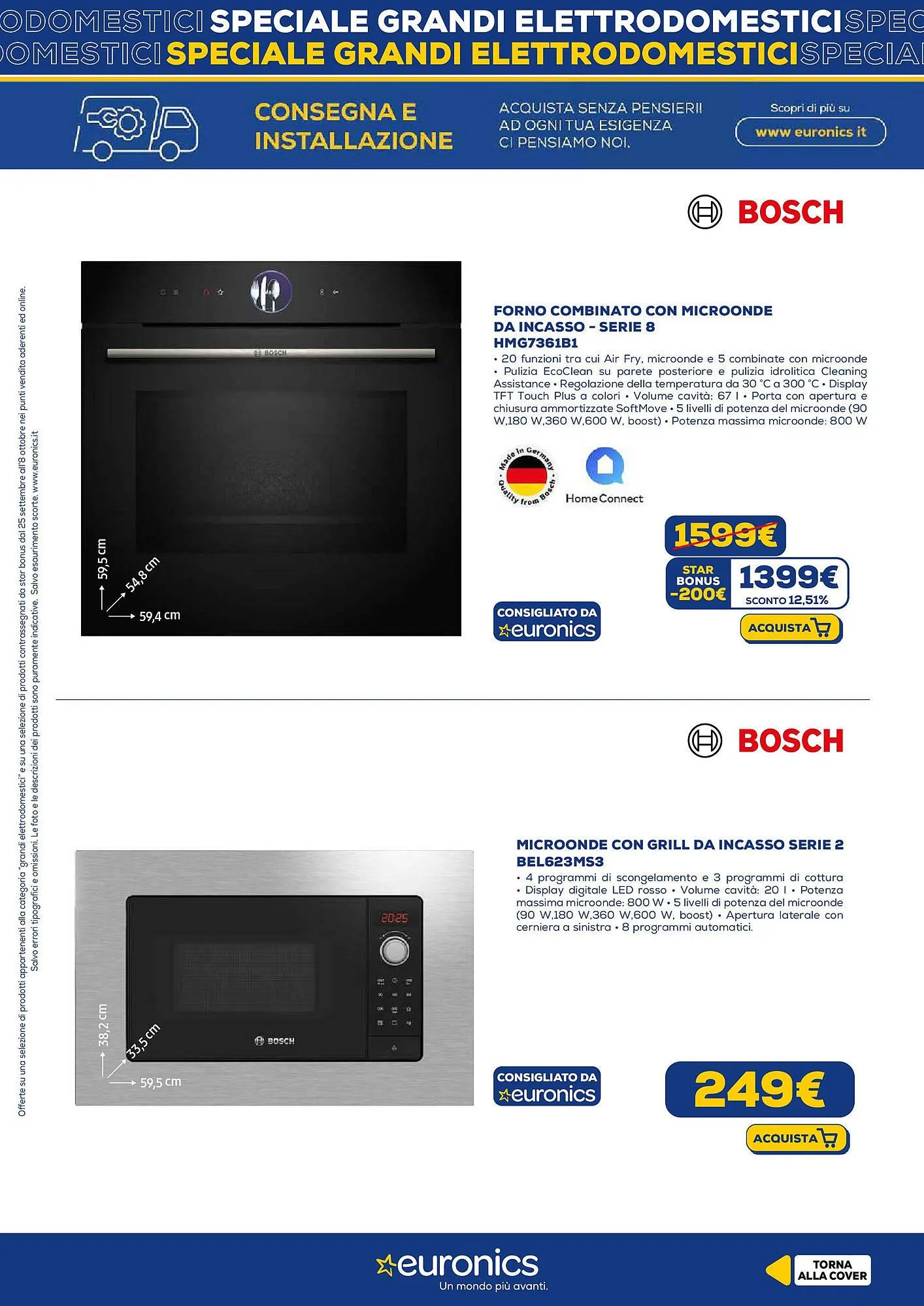 Volantino Euronics da 24 settembre a 8 ottobre di 2025 - Pagina del volantino 10