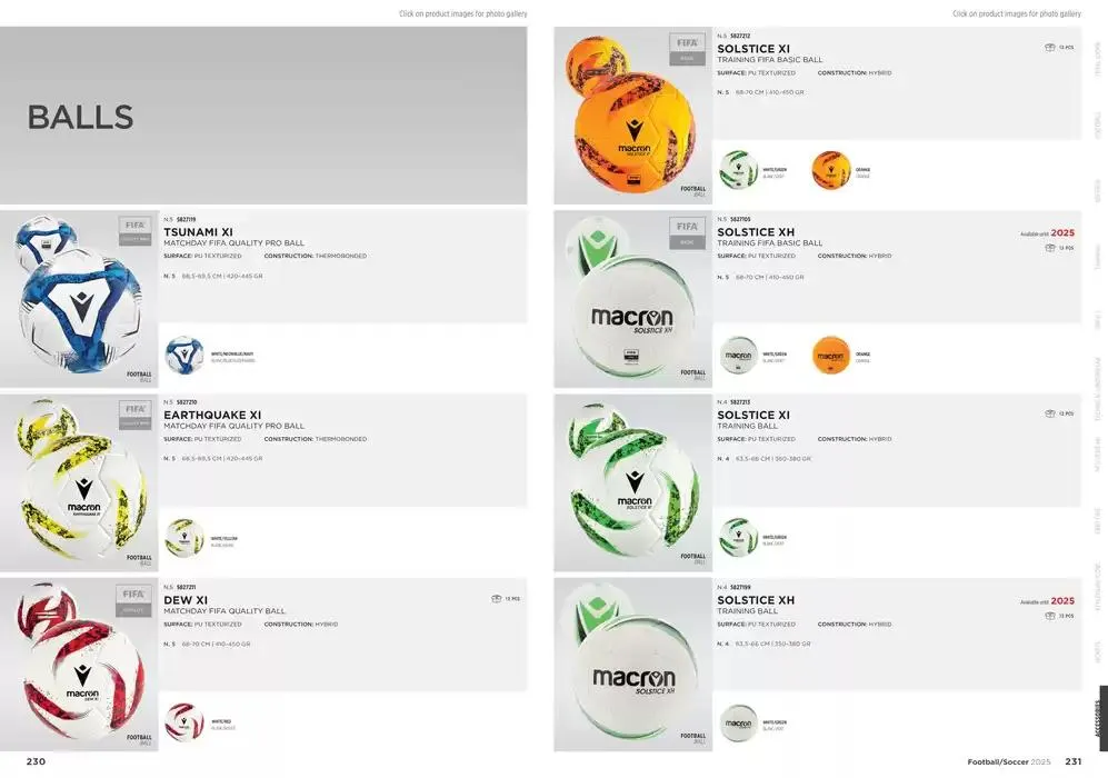 Football/Soccer 2025 Catalogue da 11 febbraio a 31 dicembre di 2025 - Pagina del volantino 117