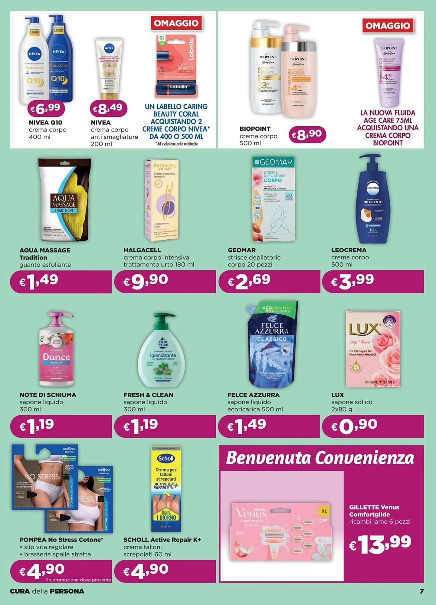 volantino La Saponeria da 4 settembre a 23 settembre di 2025 - Pagina del volantino 7