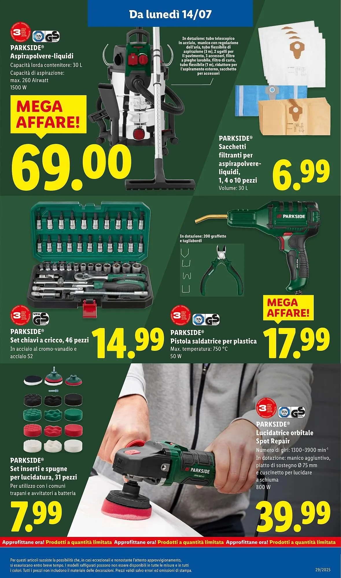 Volantino Lidl da 14 luglio a 20 luglio di 2025 - Pagina del volantino 29