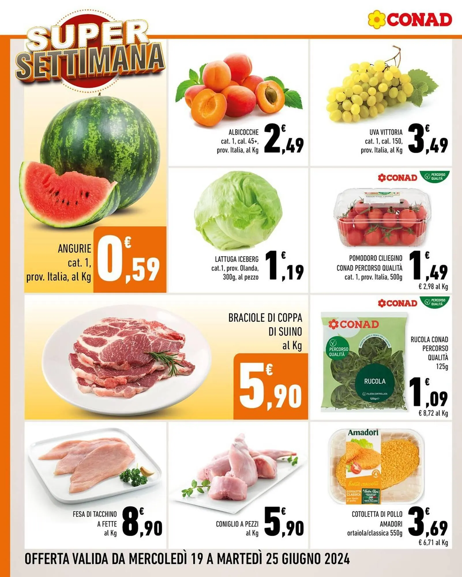 Volantino Conad da 19 giugno a 25 giugno di 2024 - Pagina del volantino 2