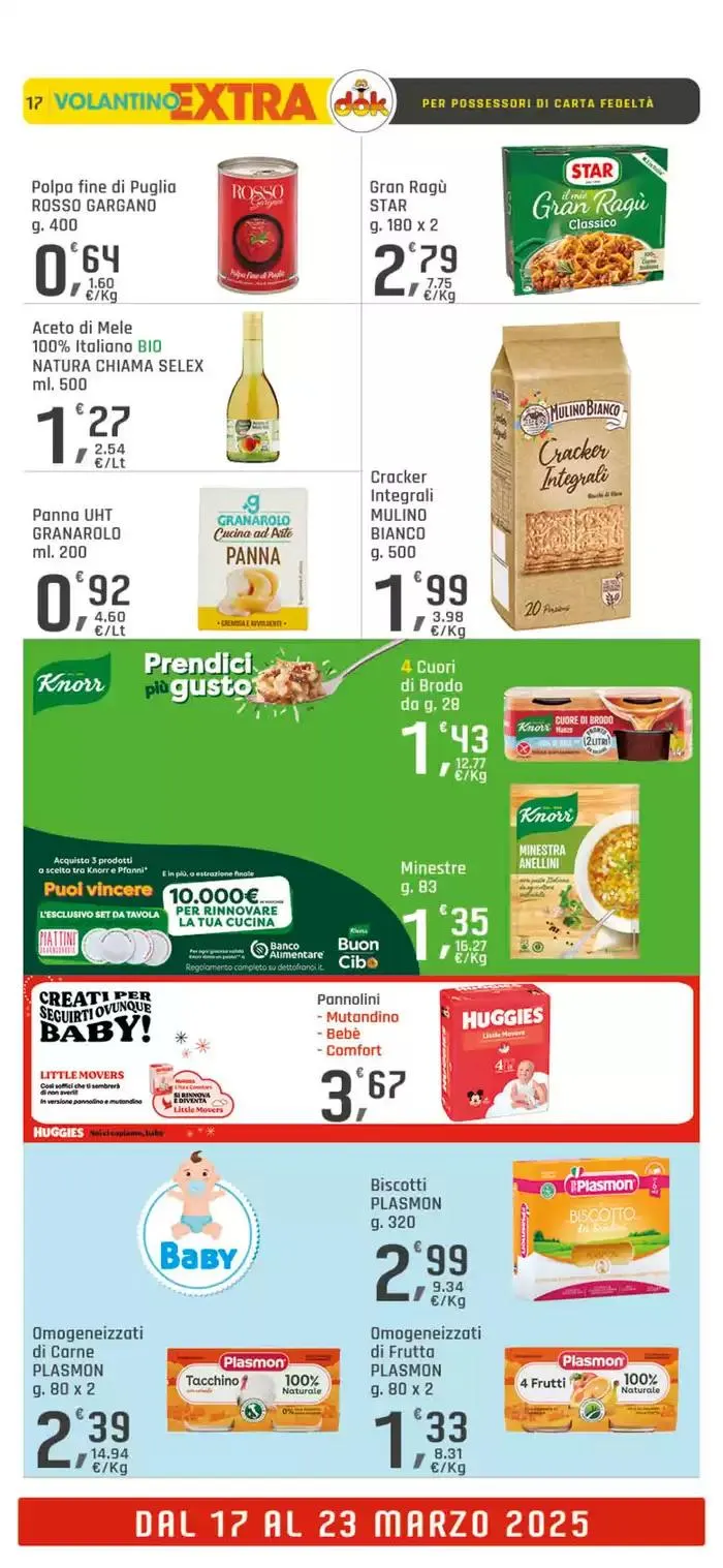 Con 20€ di spesa sconto unico da 13 marzo a 23 marzo di 2025 - Pagina del volantino 17