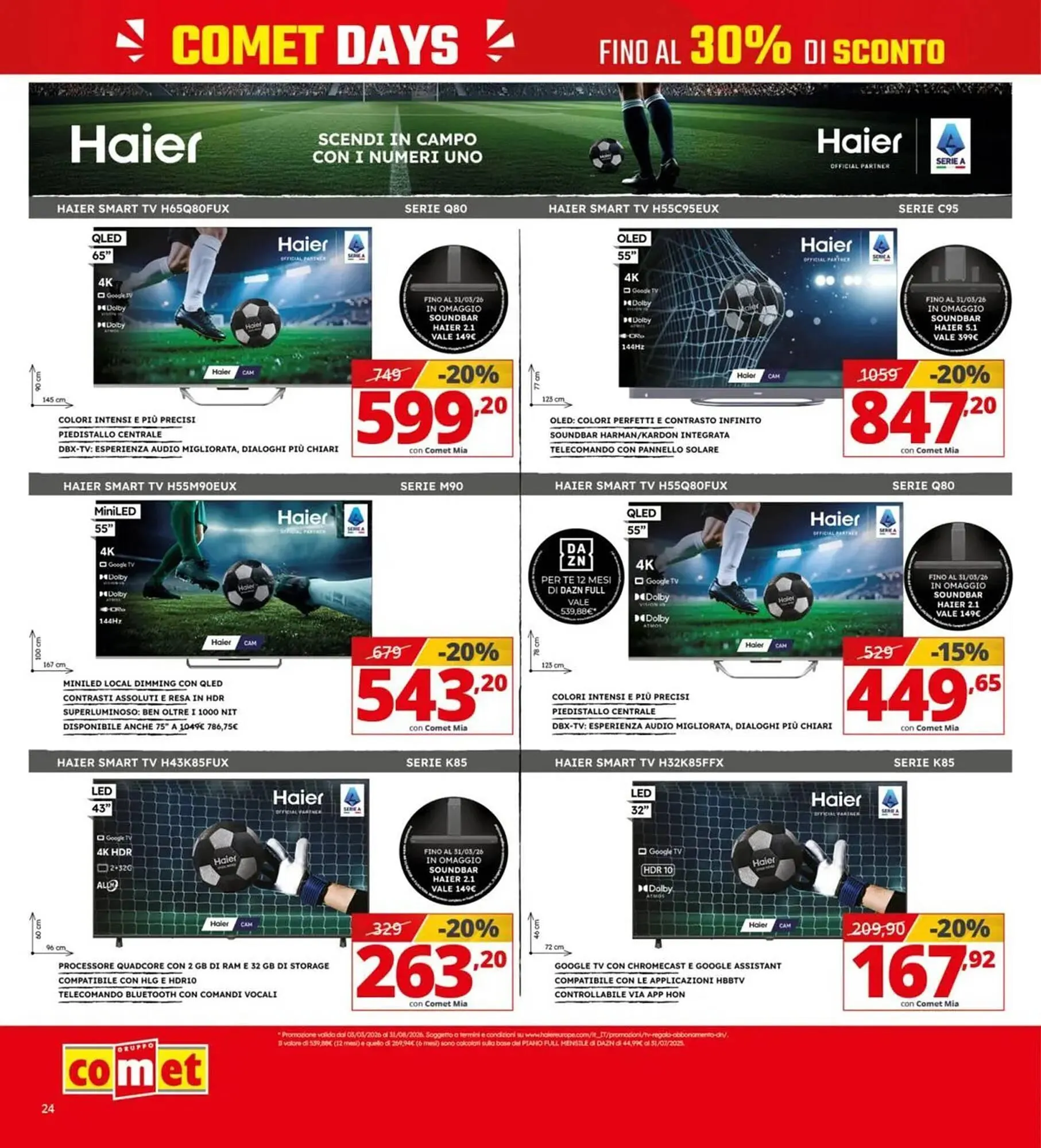 Volantino Comet da 19 marzo a 8 aprile di 2026 - Pagina del volantino 24