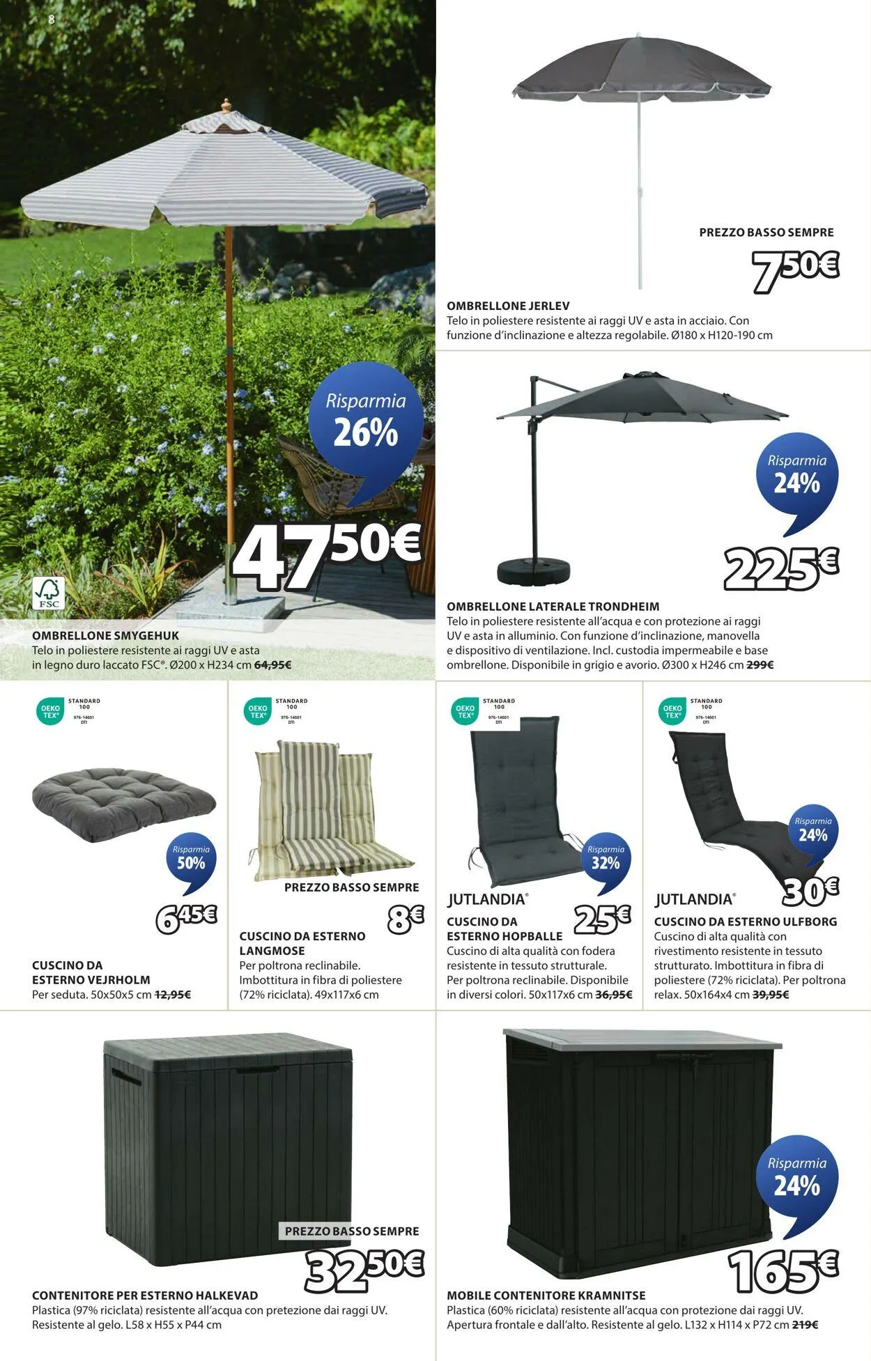 Jysk Volantino attuale da 1 luglio a 15 luglio di 2025 - Pagina del volantino 9