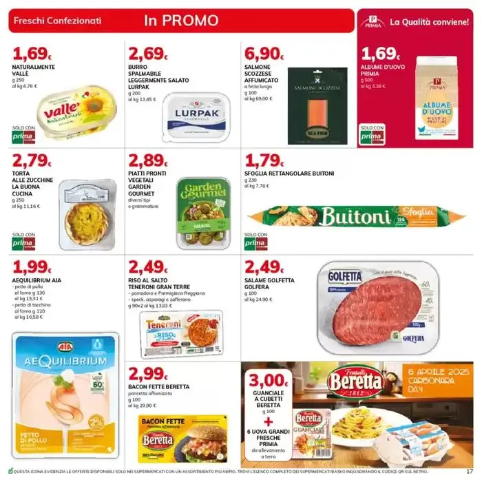 Più Bassi da 25 marzo a 7 aprile di 2025 - Pagina del volantino 17