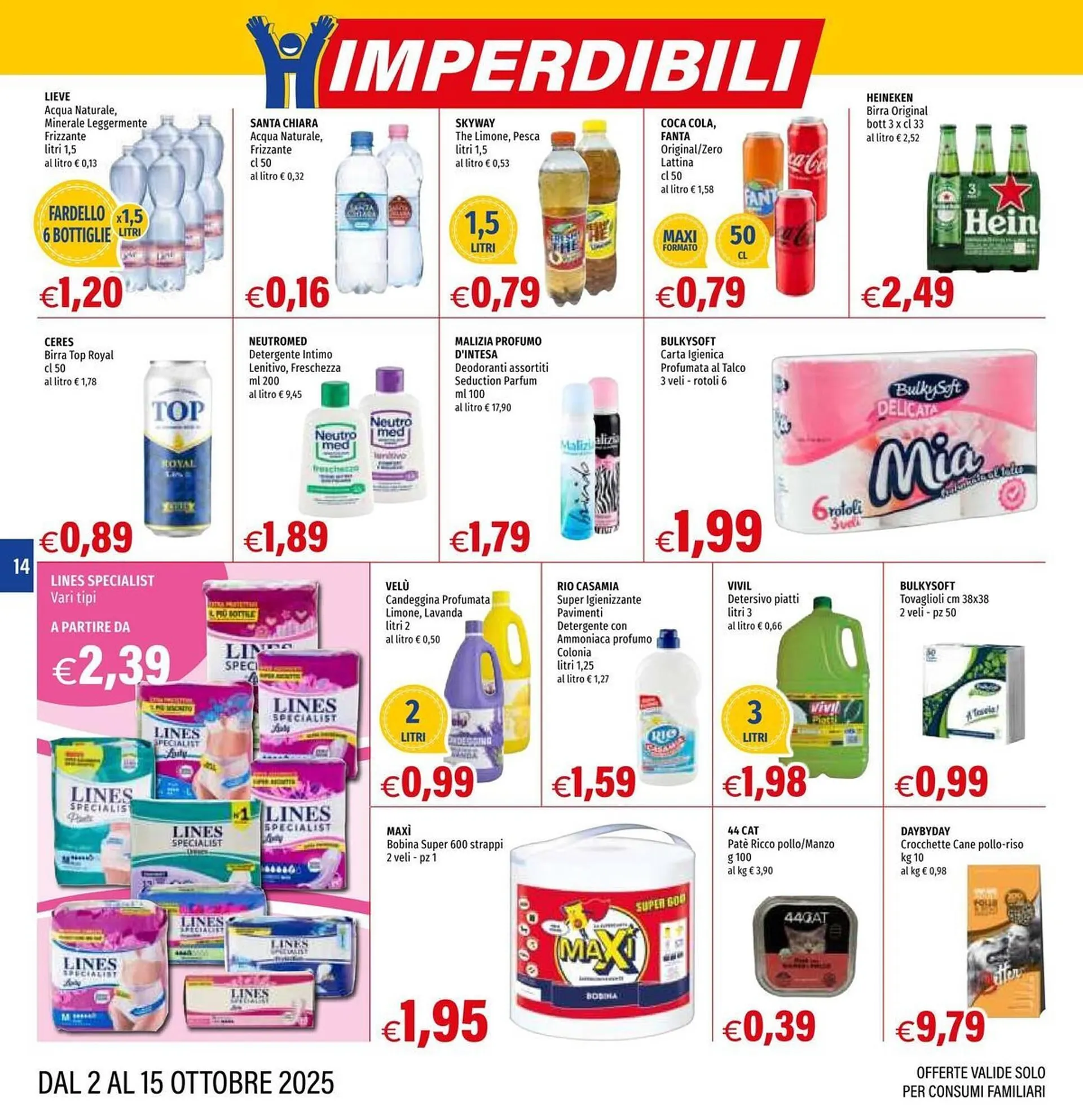 Volantino Hurrà da 2 ottobre a 15 ottobre di 2025 - Pagina del volantino 14