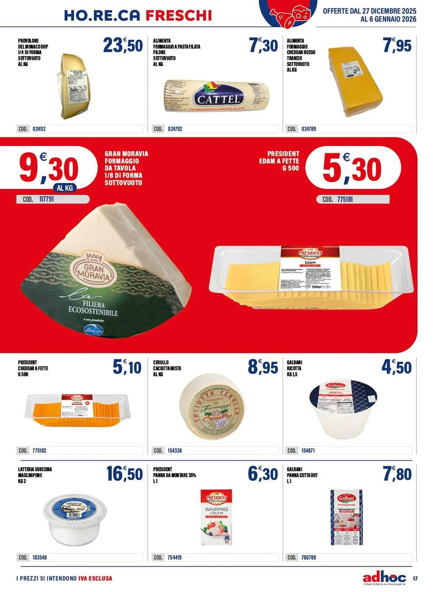 Volantino Adhoc da 29 dicembre a 6 gennaio di 2026 - Pagina del volantino 17