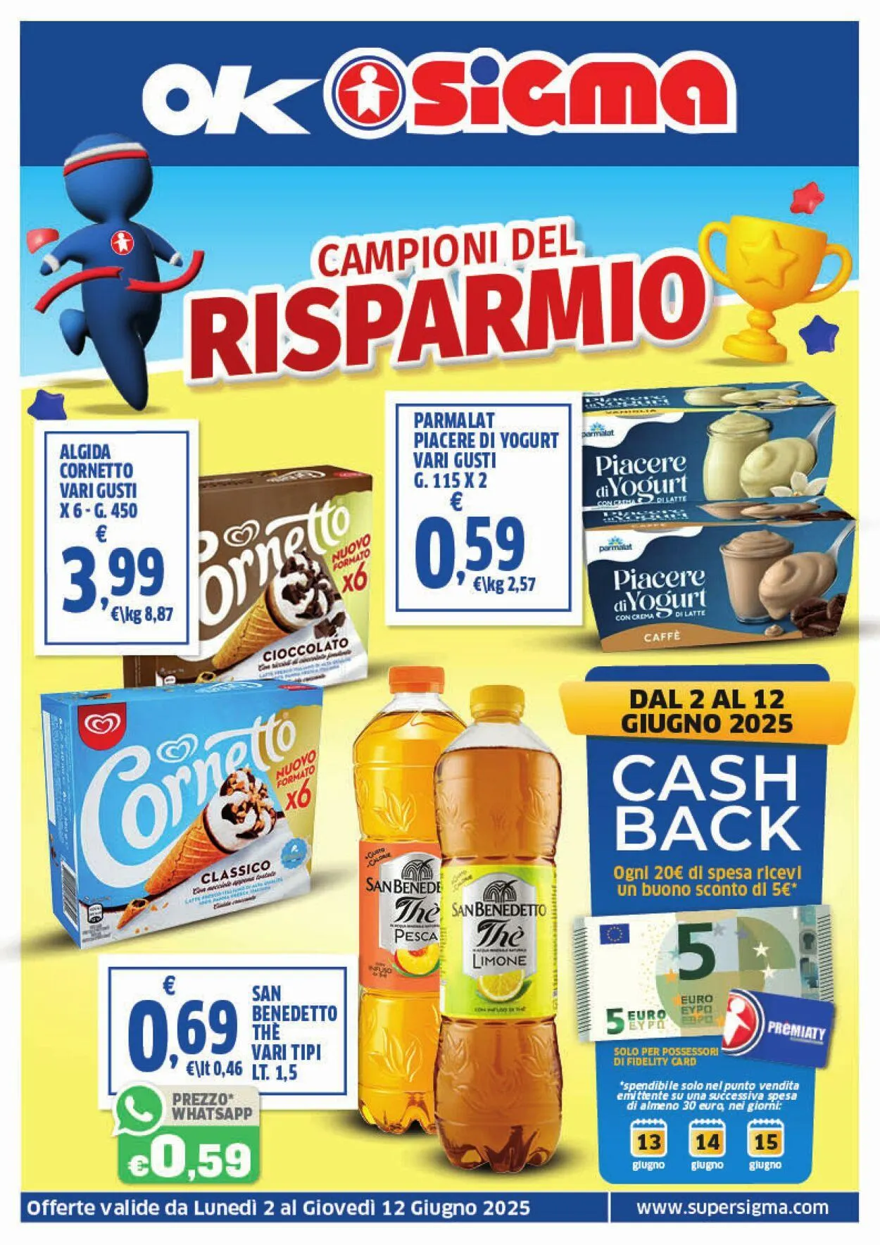 Sigma - Napoli Volantino attuale da 2 giugno a 12 giugno di 2025 - Pagina del volantino 1