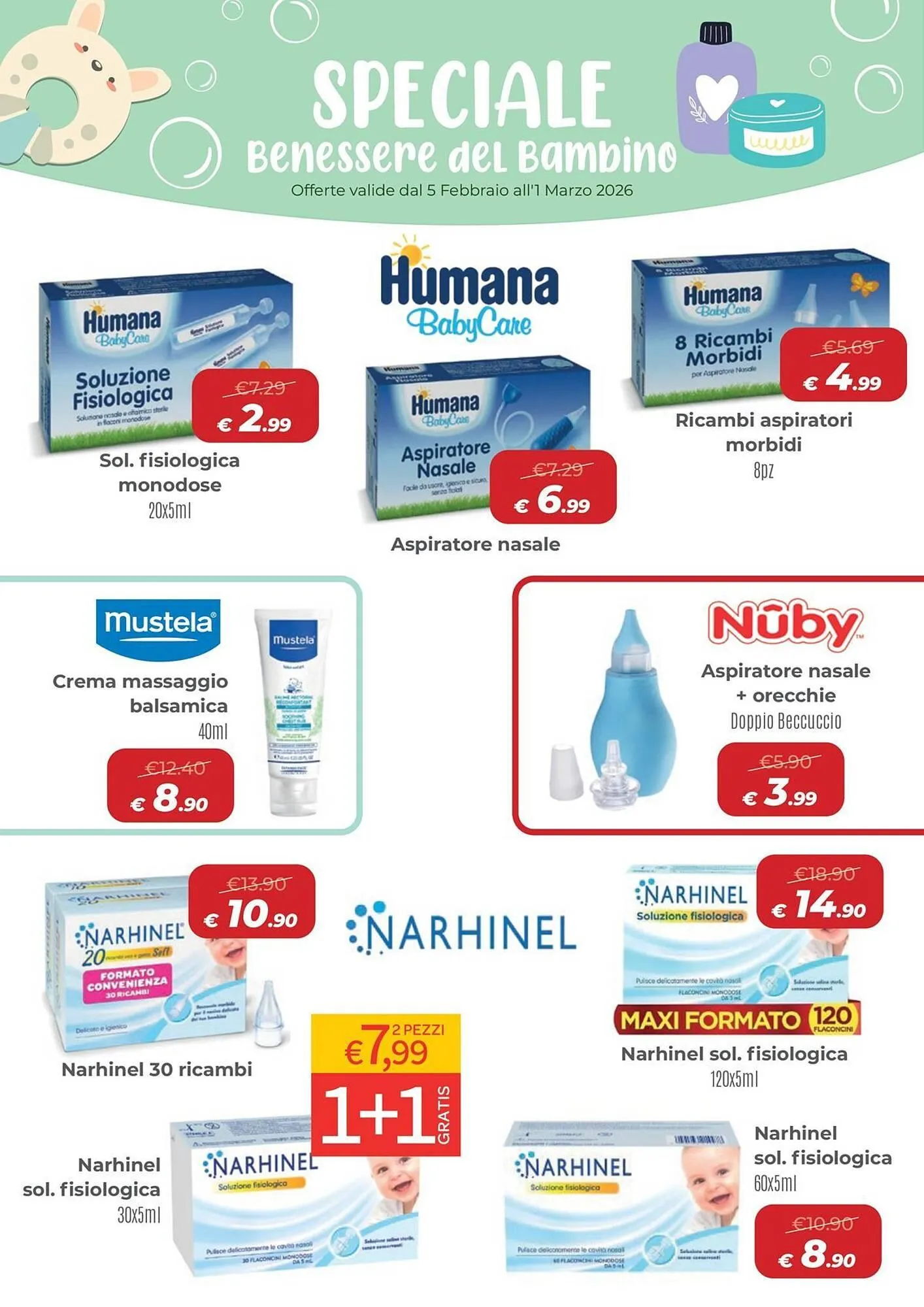 Volantino Ideal Bimbo da 5 febbraio a 1 marzo di 2026 - Pagina del volantino 2