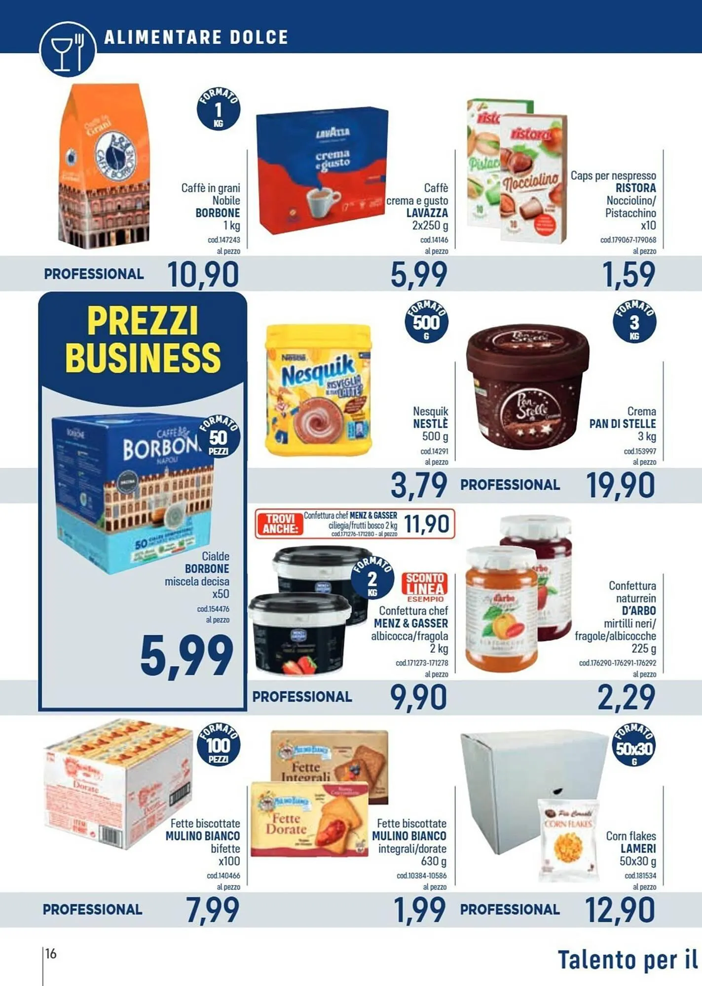 Volantino Talento Professional Store da 11 maggio a 24 maggio di 2026 - Pagina del volantino 16