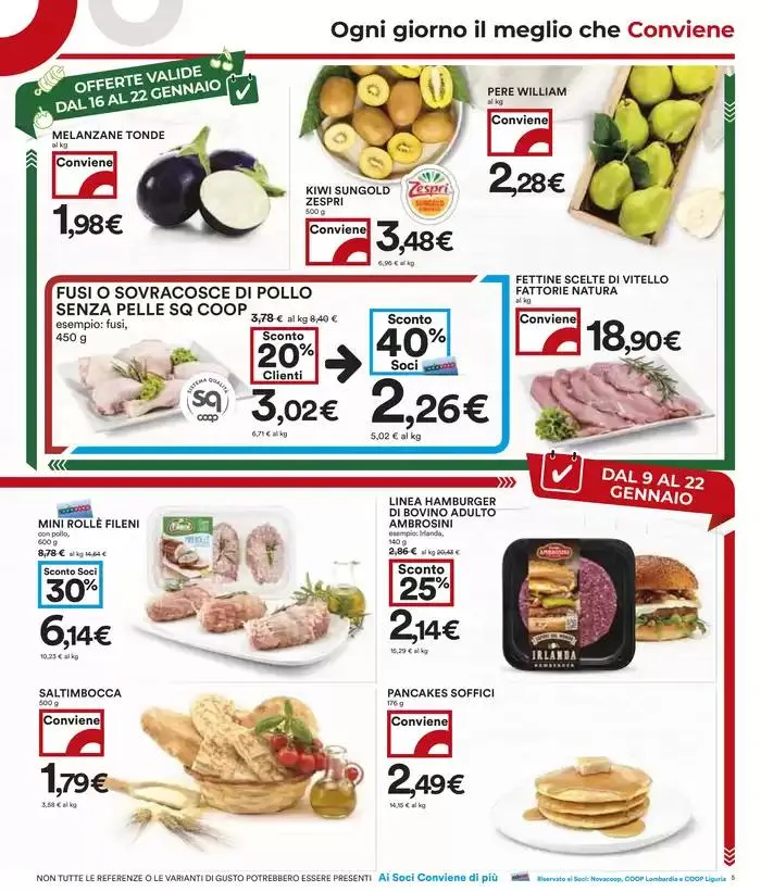 RisparMIO da 9 gennaio a 22 gennaio di 2025 - Pagina del volantino 5