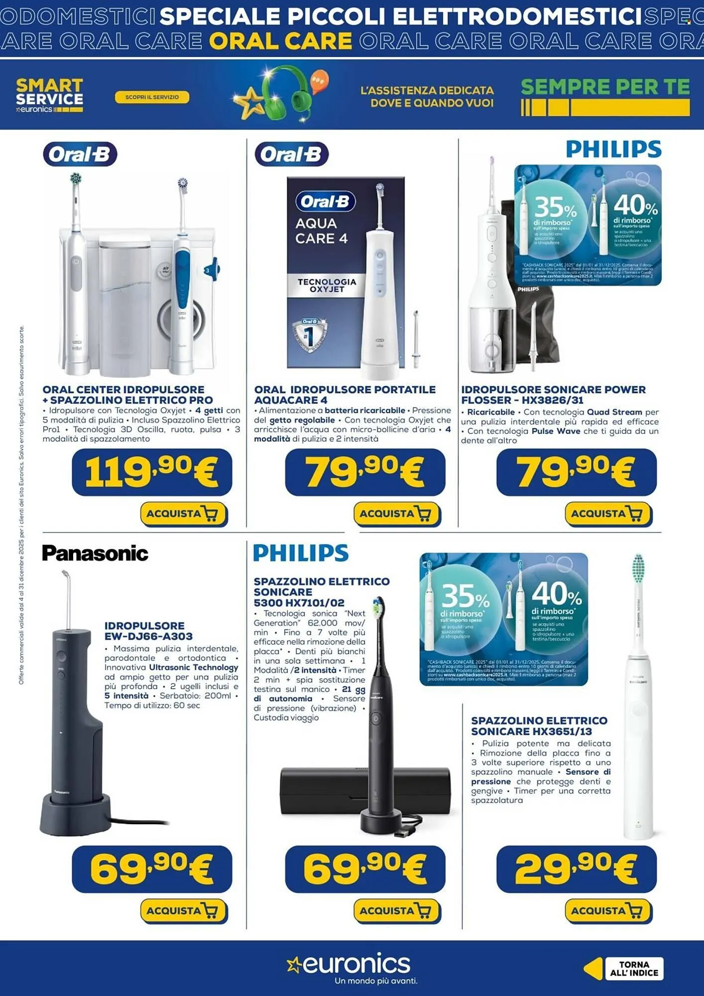 Volantino Euronics da 4 dicembre a 31 dicembre di 2025 - Pagina del volantino 31