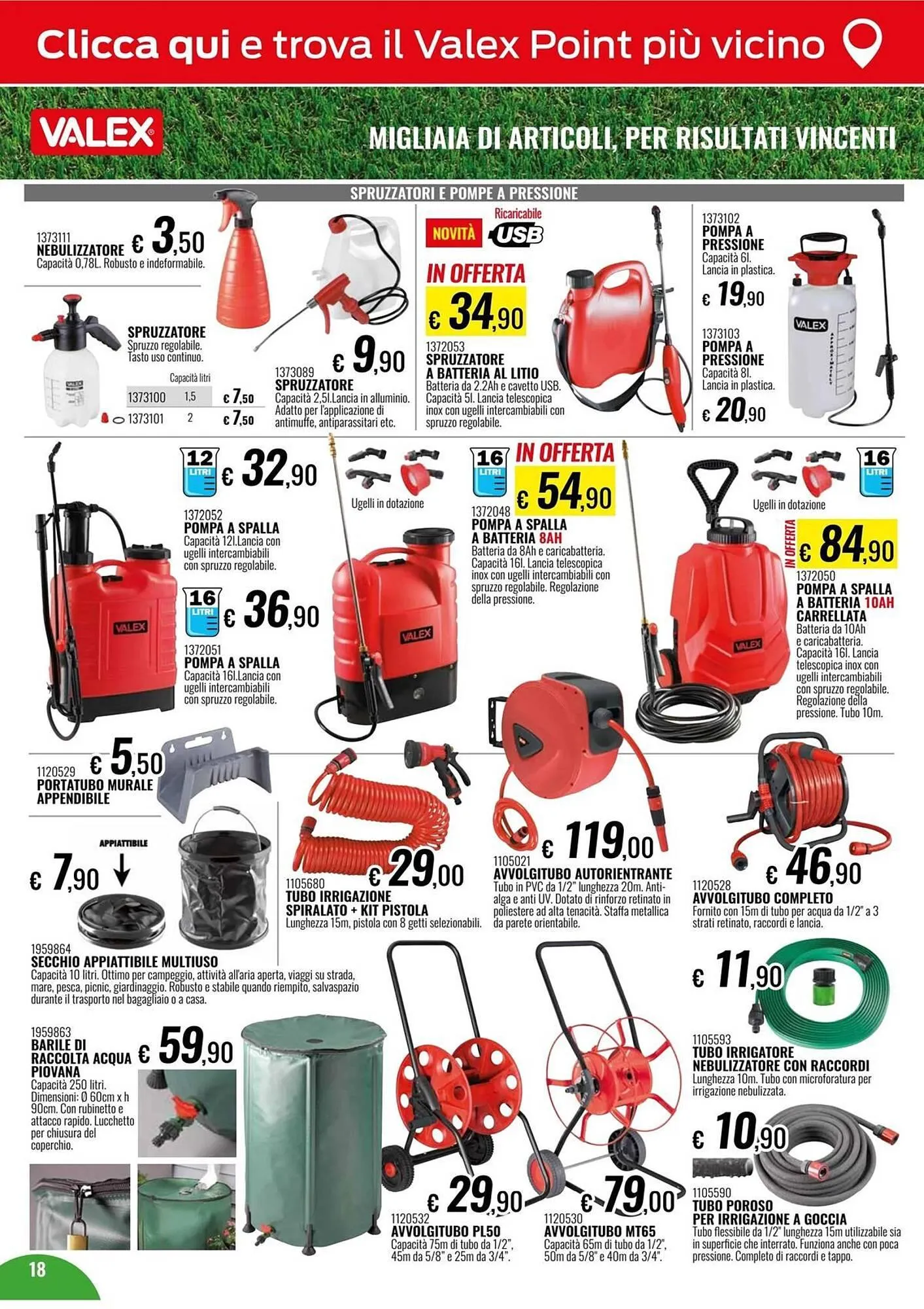 Volantino Valex da 5 marzo a 31 dicembre di 2025 - Pagina del volantino 18