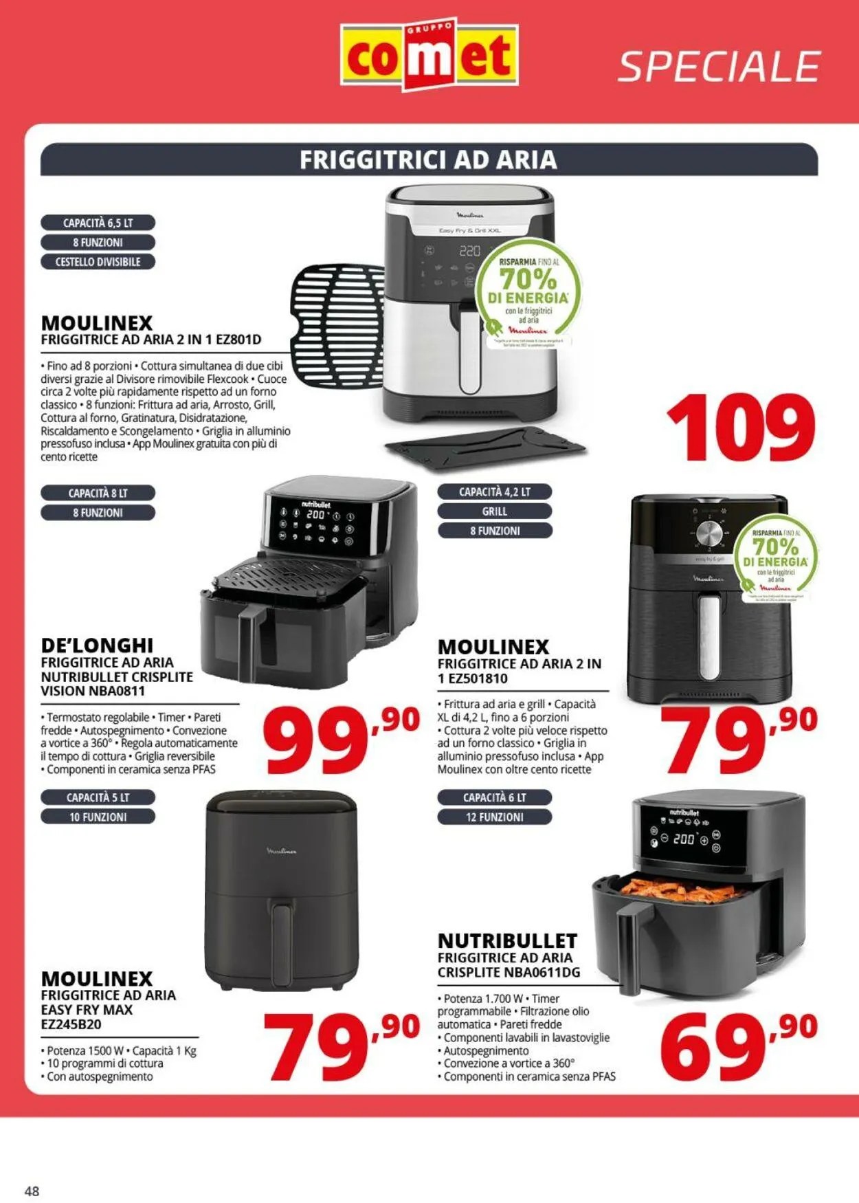 Comet Volantino attuale da 22 agosto a 11 settembre di 2025 - Pagina del volantino 48