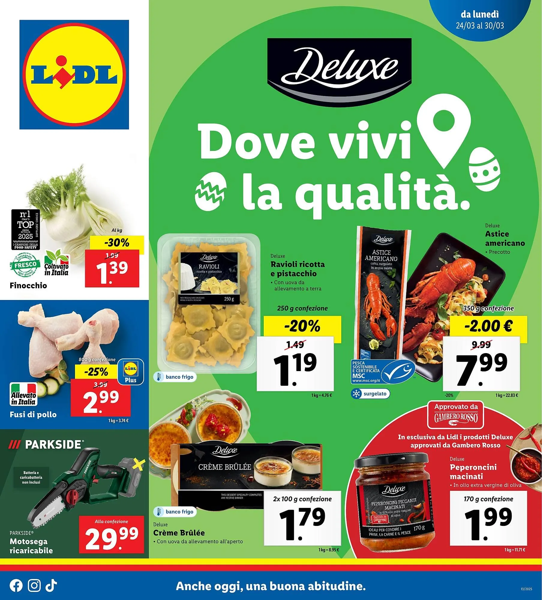Volantino Lidl da 24 marzo a 30 marzo di 2025 - Pagina del volantino 1