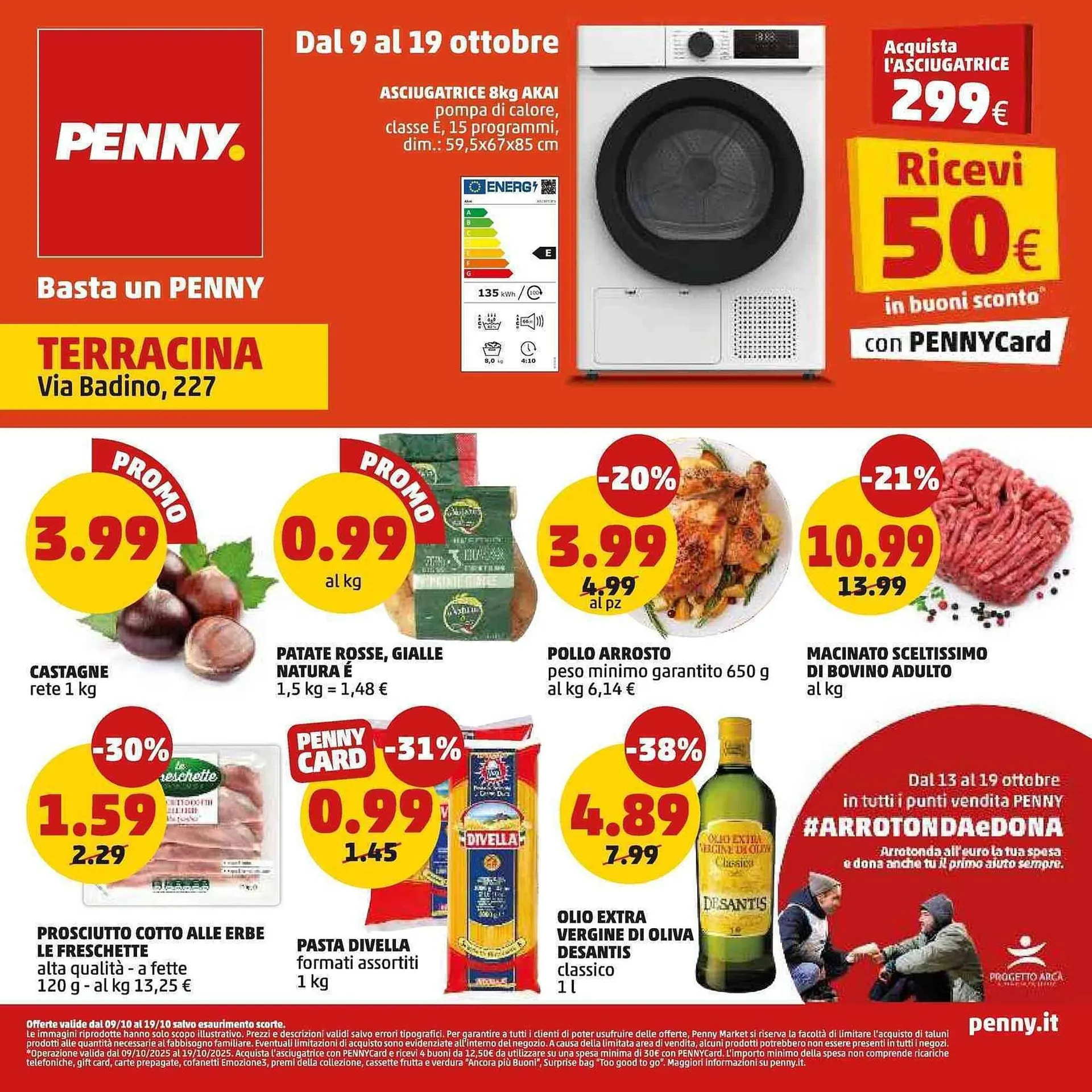Volantino PENNY da 9 ottobre a 19 ottobre di 2025 - Pagina del volantino 1