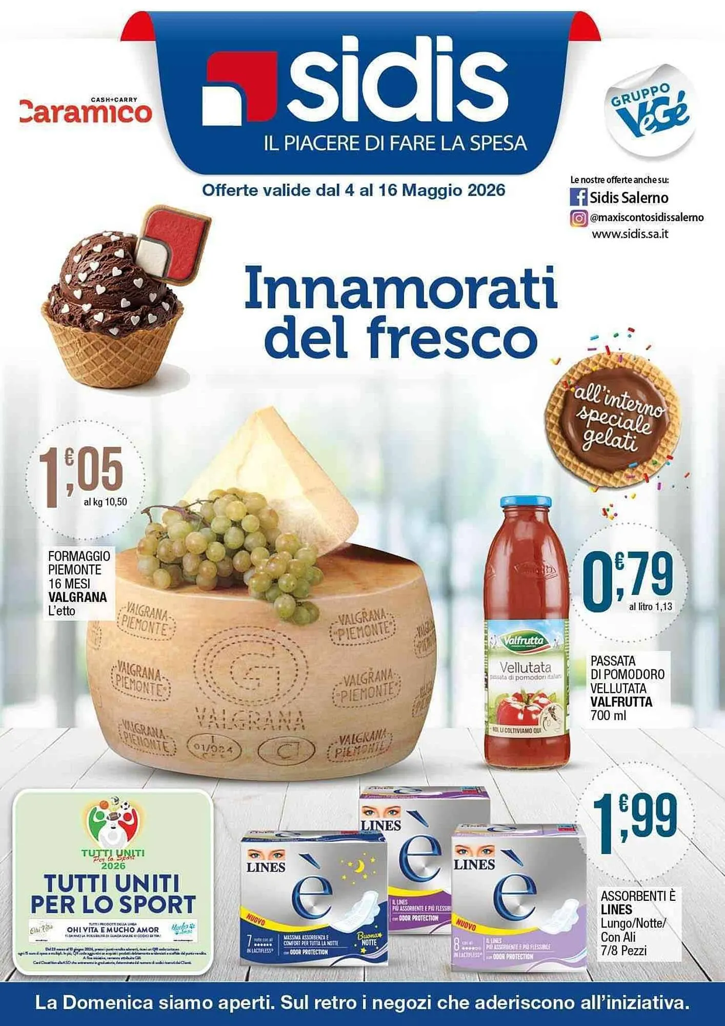Volantino Sidis da 4 maggio a 16 maggio di 2026 - Pagina del volantino 1