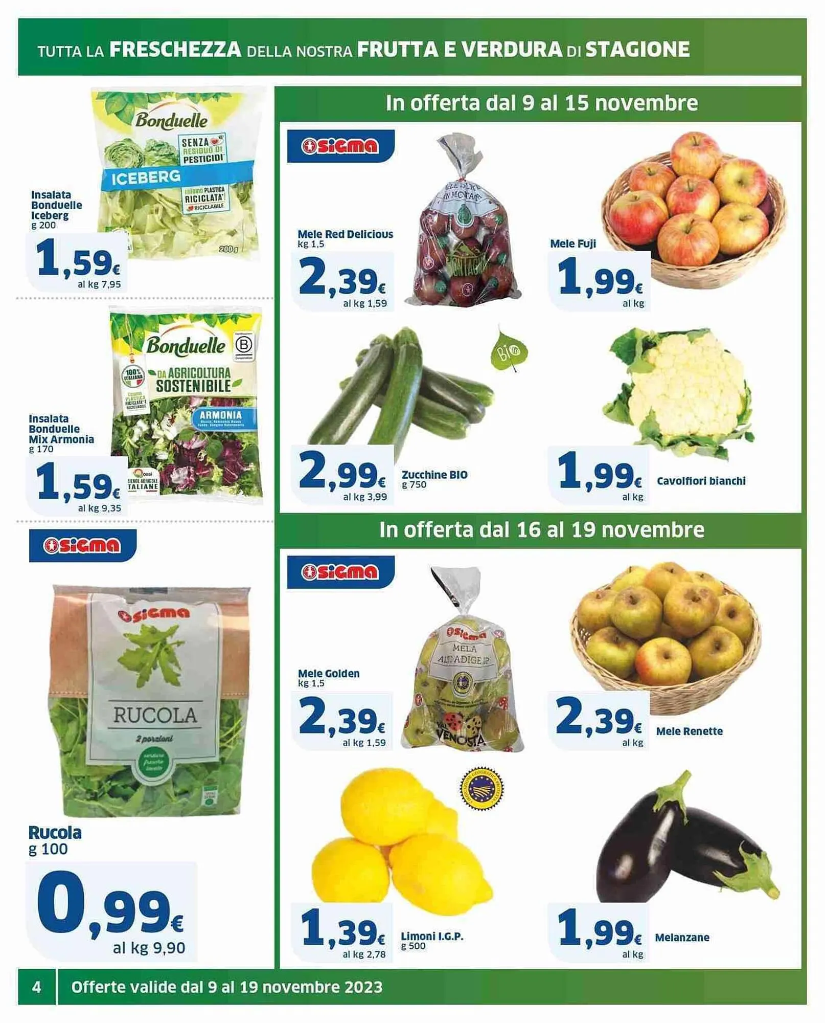 Volantino Sigma da 9 novembre a 18 novembre di 2023 - Pagina del volantino 4