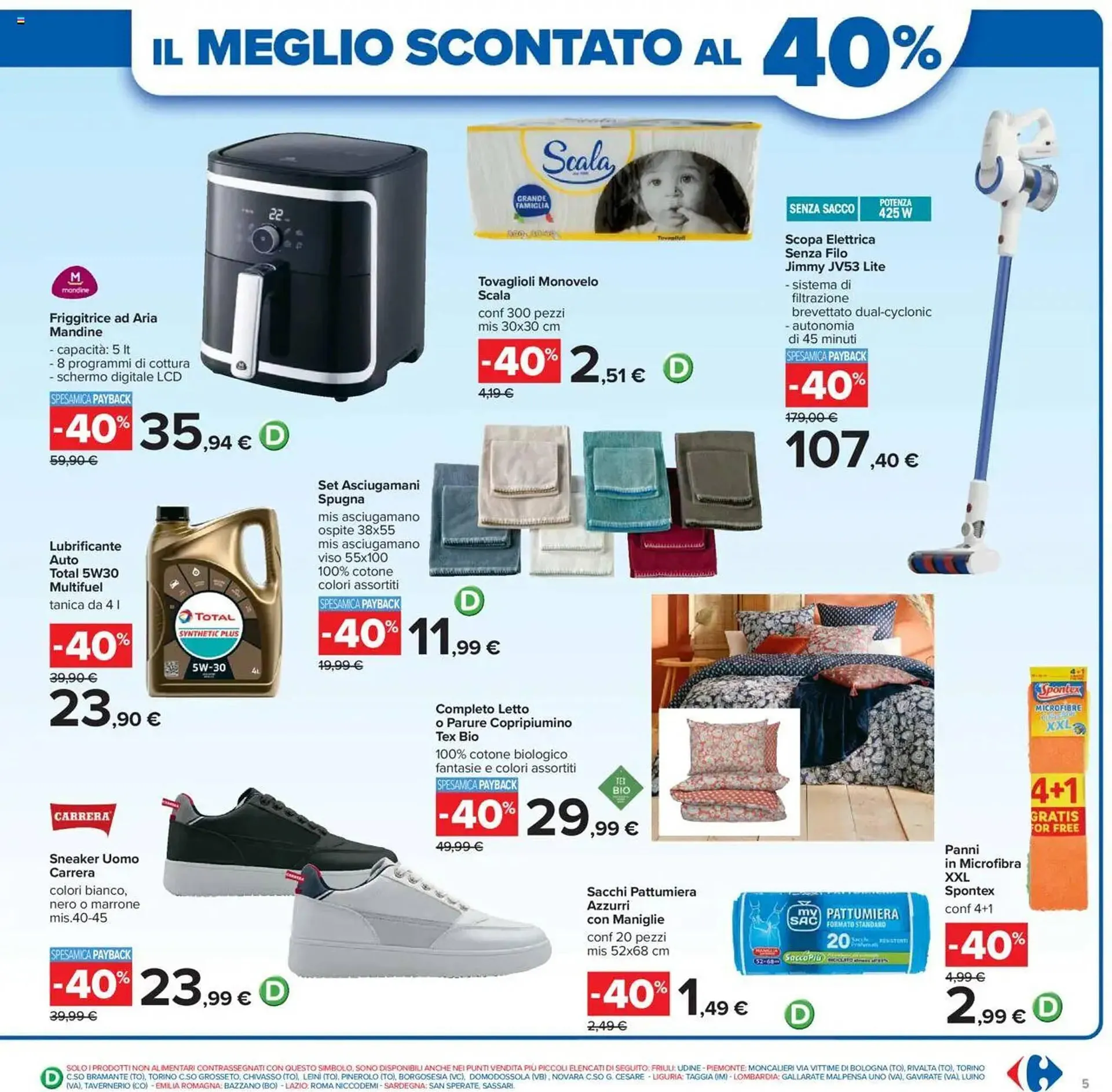 Volantino Carrefour Iper da 26 settembre a 9 ottobre di 2025 - Pagina del volantino 5