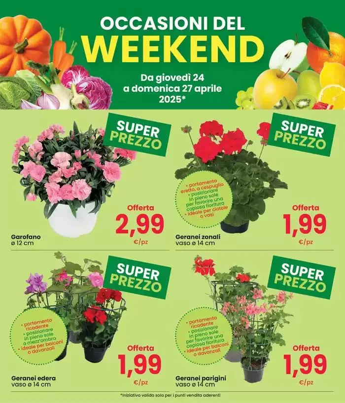 OCCASIONI DEL WEEKEND da 24 aprile a 27 aprile di 2025 - Pagina del volantino 3