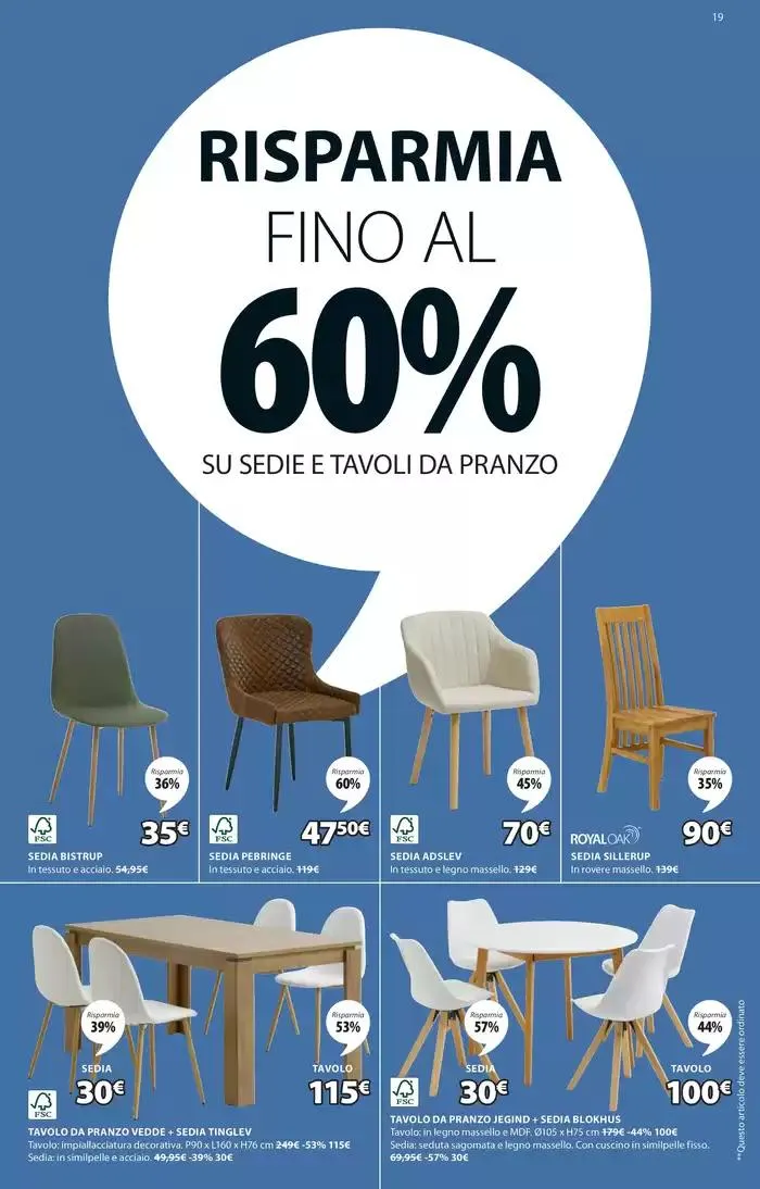 Festeggiamo 100 negozi in Italia da 3 aprile a 30 aprile di 2025 - Pagina del volantino 19