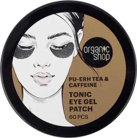 Patch occhi in gel energizzanti té Pu Erh e caffeina, 60 pz