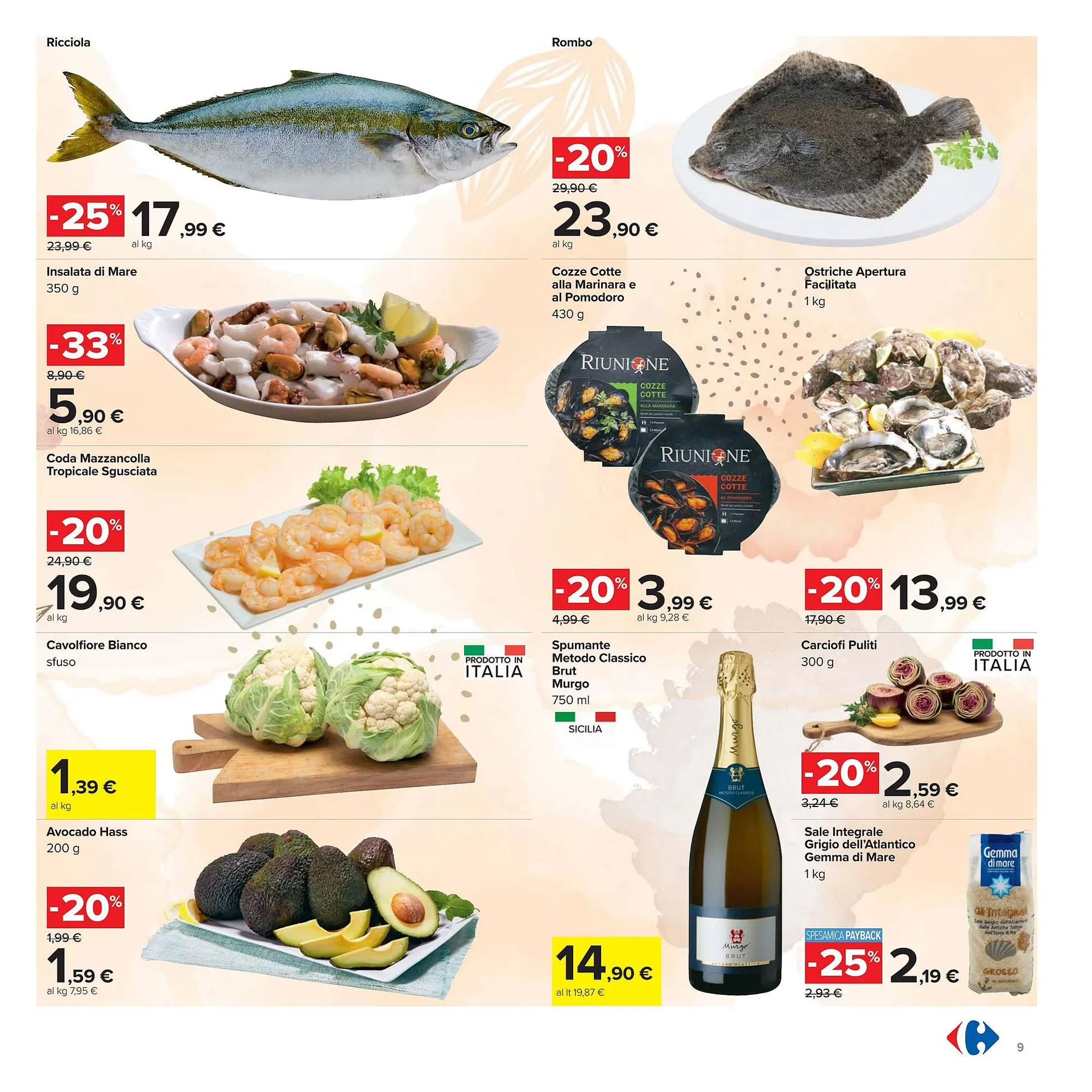 Volantino Carrefour da 24 marzo a 6 aprile di 2026 - Pagina del volantino 9