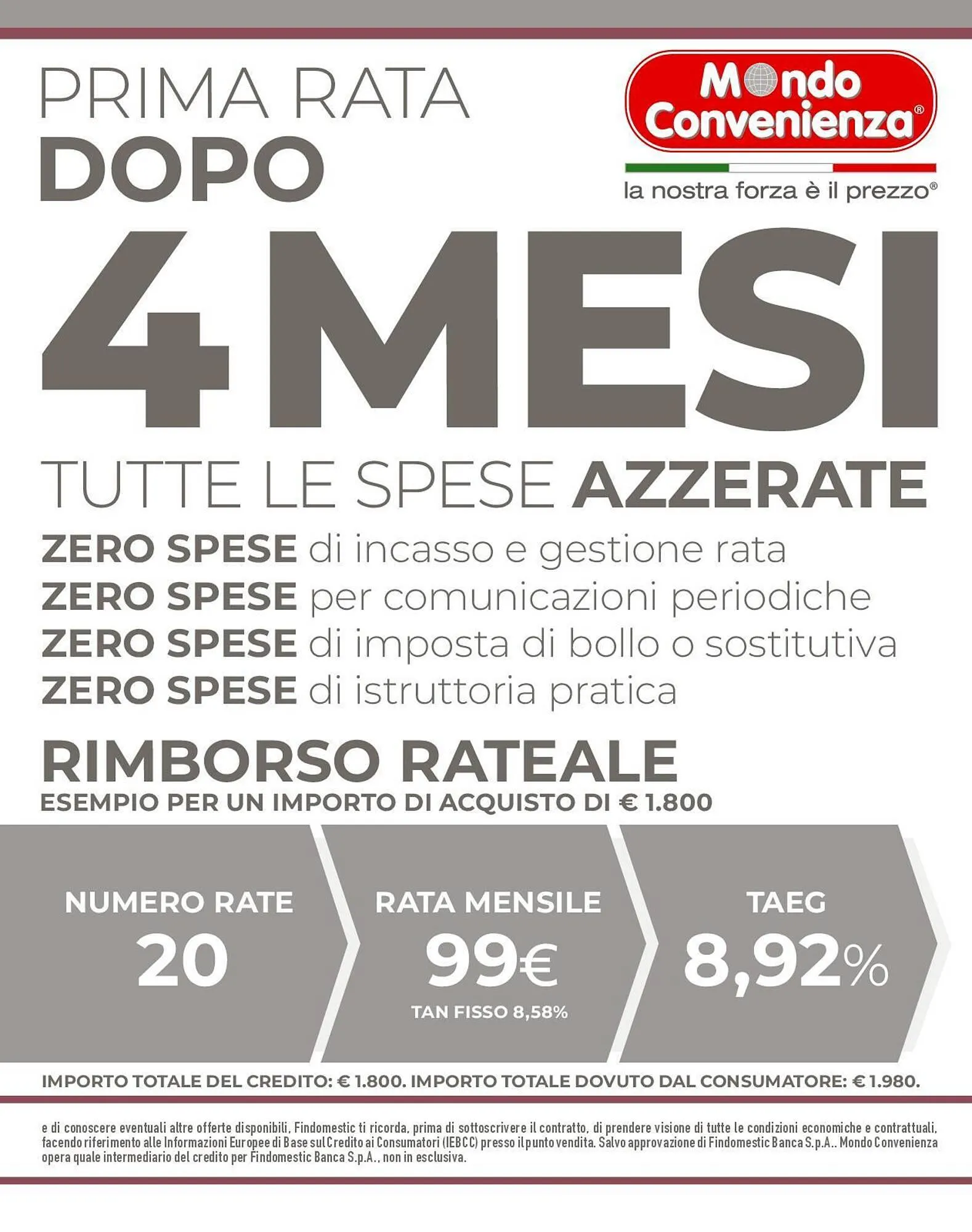 Volantino Mondo Convenienza da 1 gennaio a 31 marzo di 2026 - Pagina del volantino 3