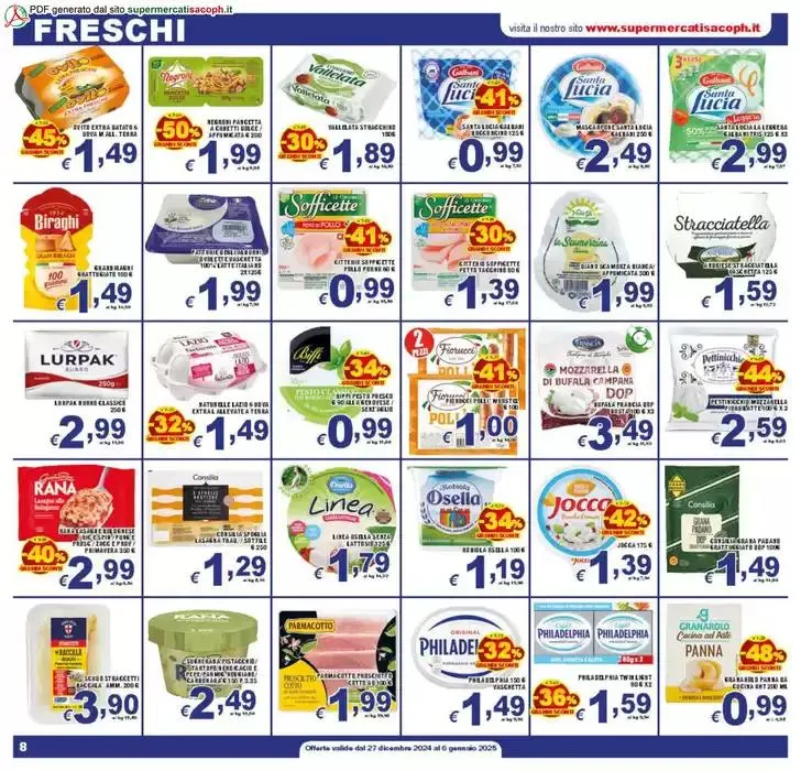 Buon anno da 27 dicembre a 6 gennaio di 2025 - Pagina del volantino 8