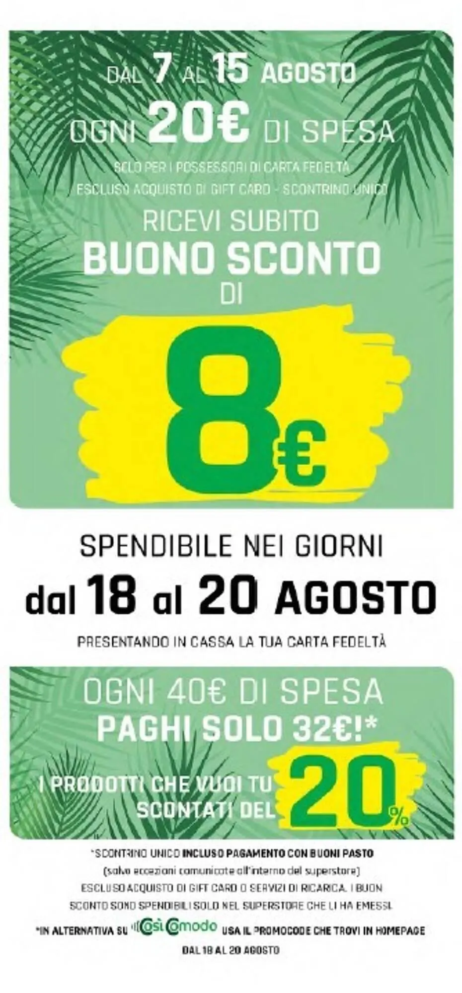 Volantino Supermercato Fratelli Scotto da 7 agosto a 15 agosto di 2025 - Pagina del volantino 2
