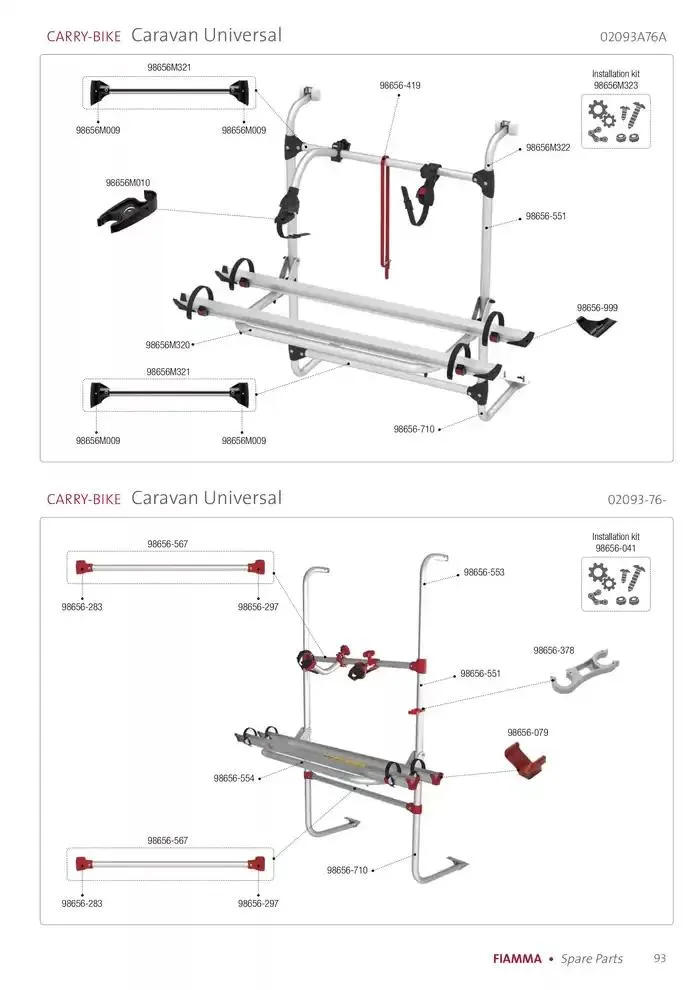 Spare parts catalogo 2025 da 14 gennaio a 31 dicembre di 2025 - Pagina del volantino 93