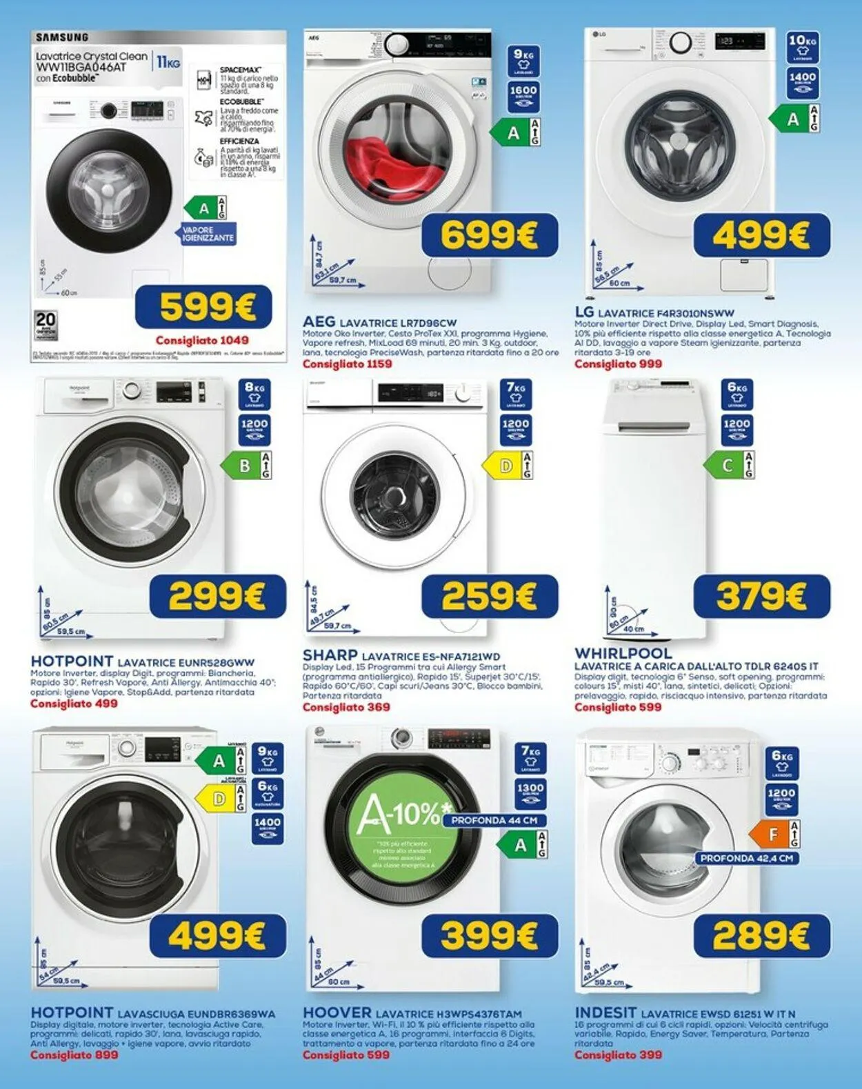 Euronics - Corso Umberto, 95, 07012, Bonorva (SS) Volantino attuale da 2 gennaio a 17 gennaio di 2024 - Pagina del volantino 2