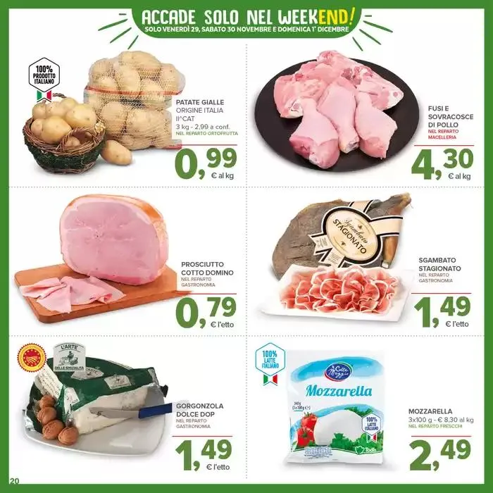 La forza di todis da 21 novembre a 1 dicembre di 2024 - Pagina del volantino 20