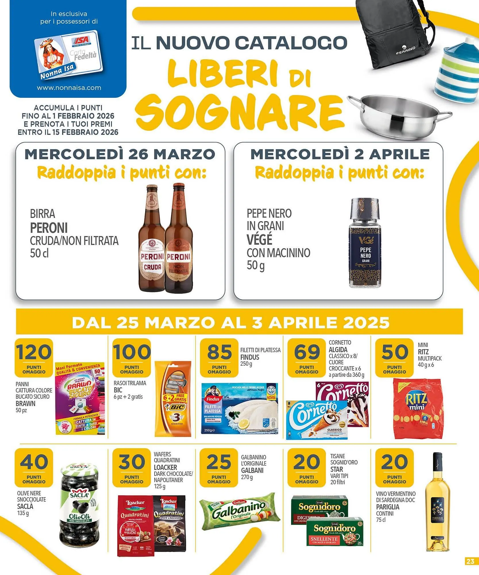 Volantino Iper Nonna Isa da 25 marzo a 3 aprile di 2025 - Pagina del volantino 23