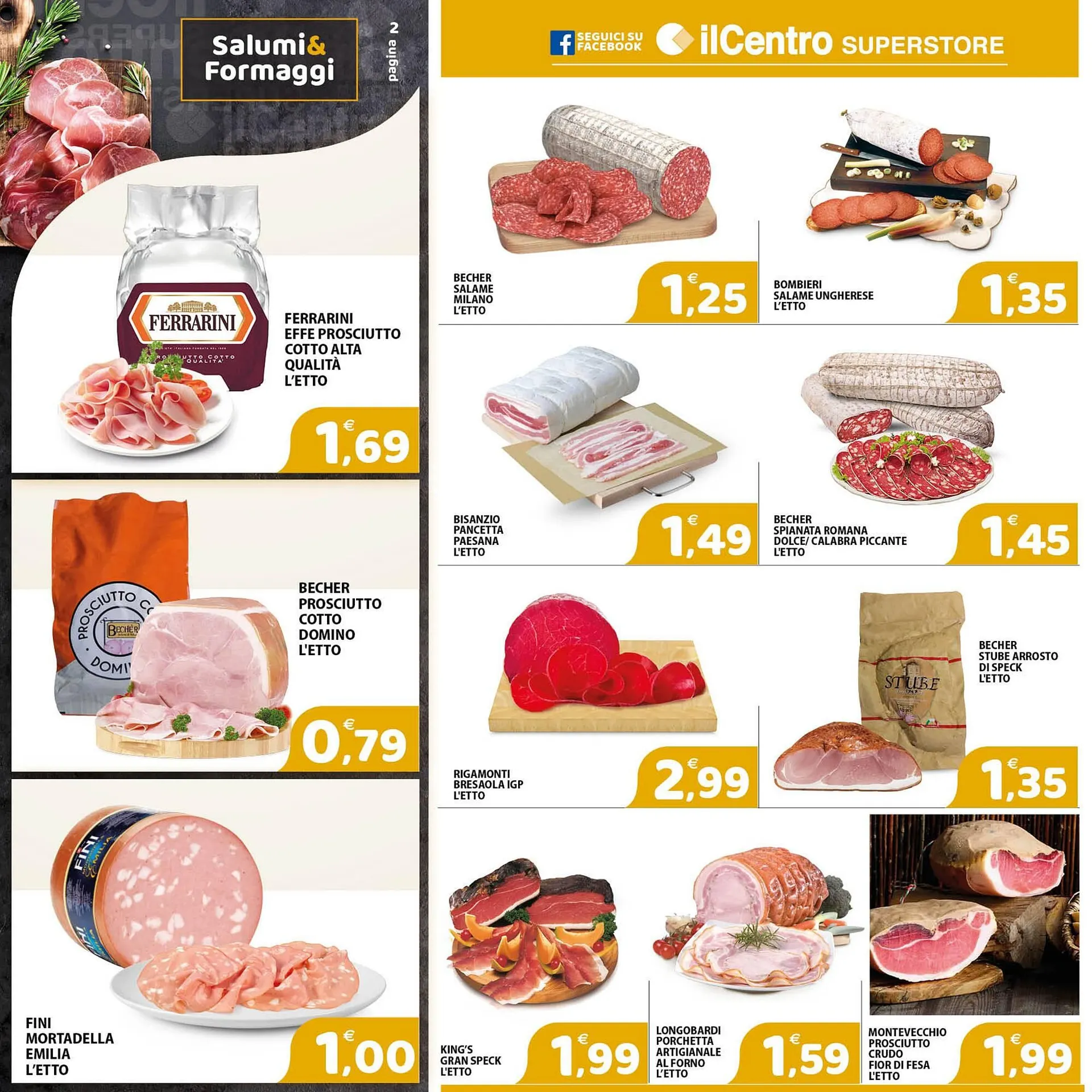 Volantino Il Centro Superstore da 6 agosto a 19 agosto di 2025 - Pagina del volantino 2