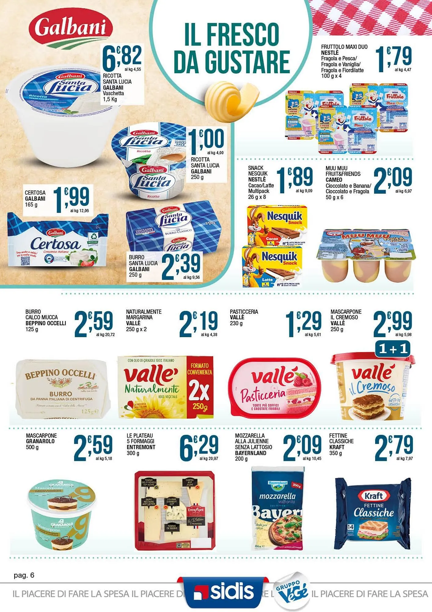 Volantino Sidis da 23 marzo a 4 aprile di 2026 - Pagina del volantino 6