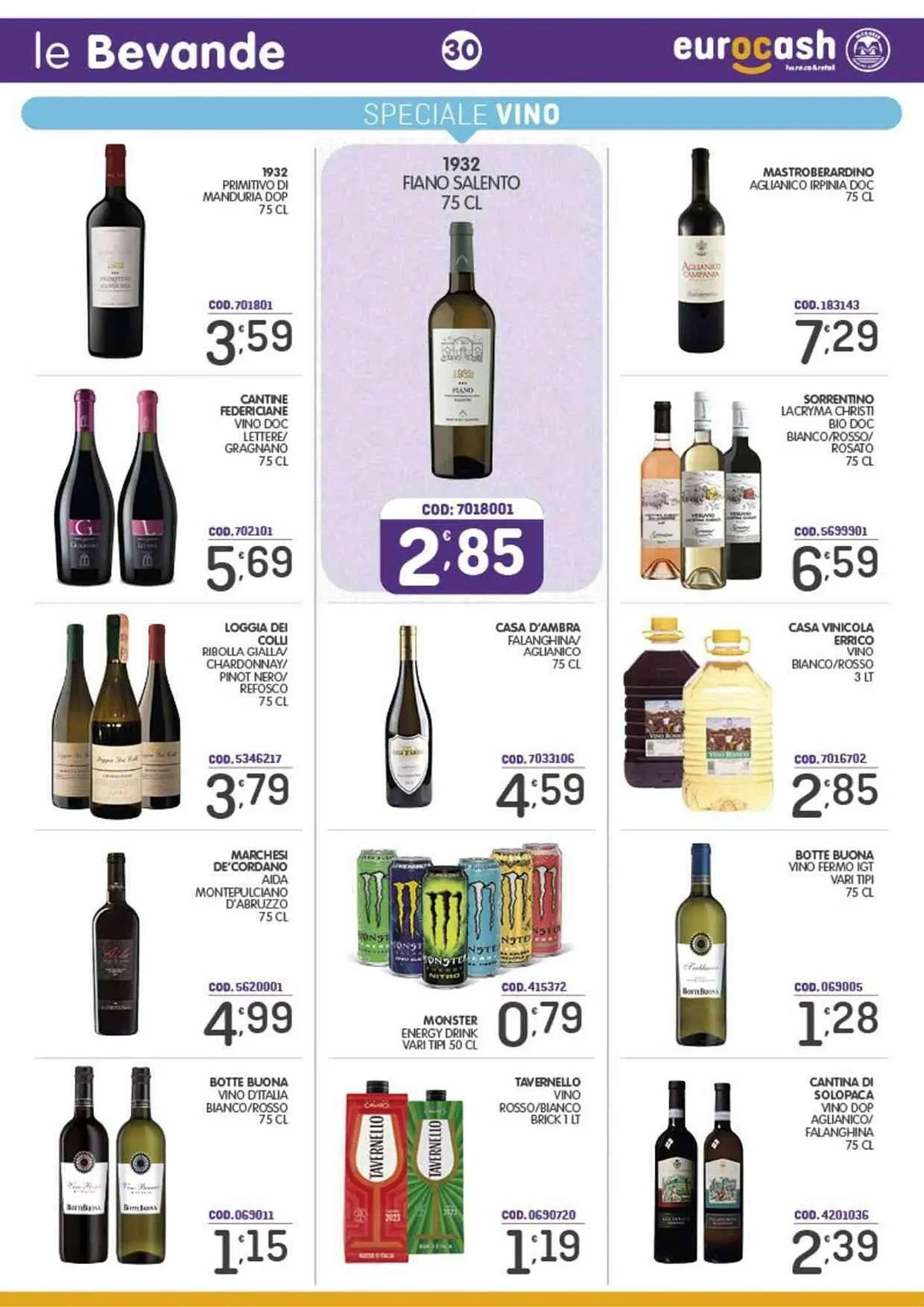 Volantino Eurocash da 27 ottobre a 9 novembre di 2025 - Pagina del volantino 30